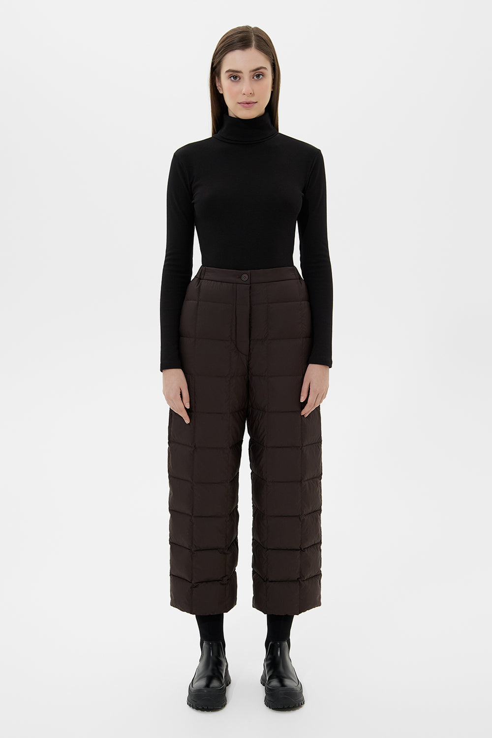 DUNNO PANTS MICRO BROWN