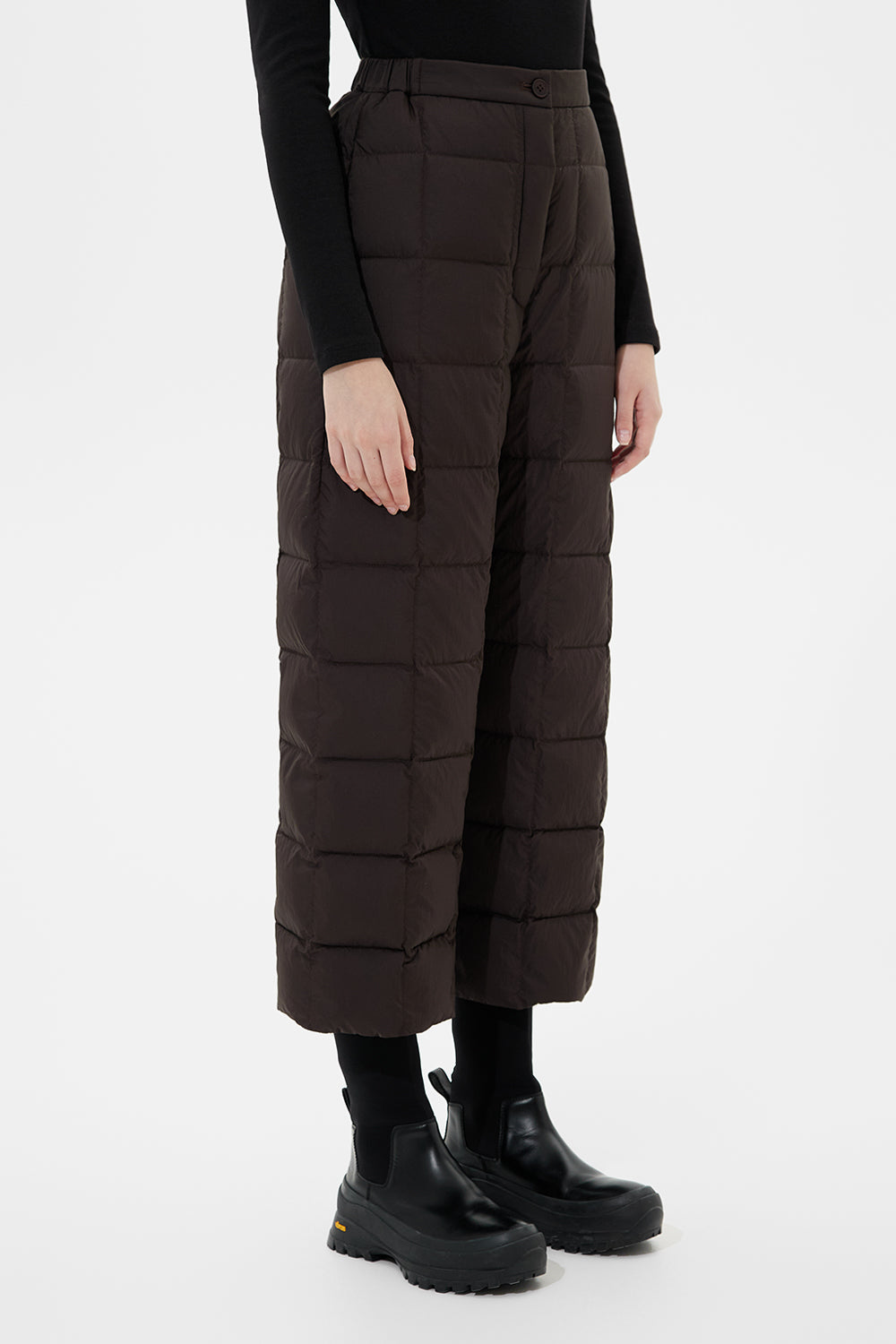 DUNNO PANTS MICRO BROWN