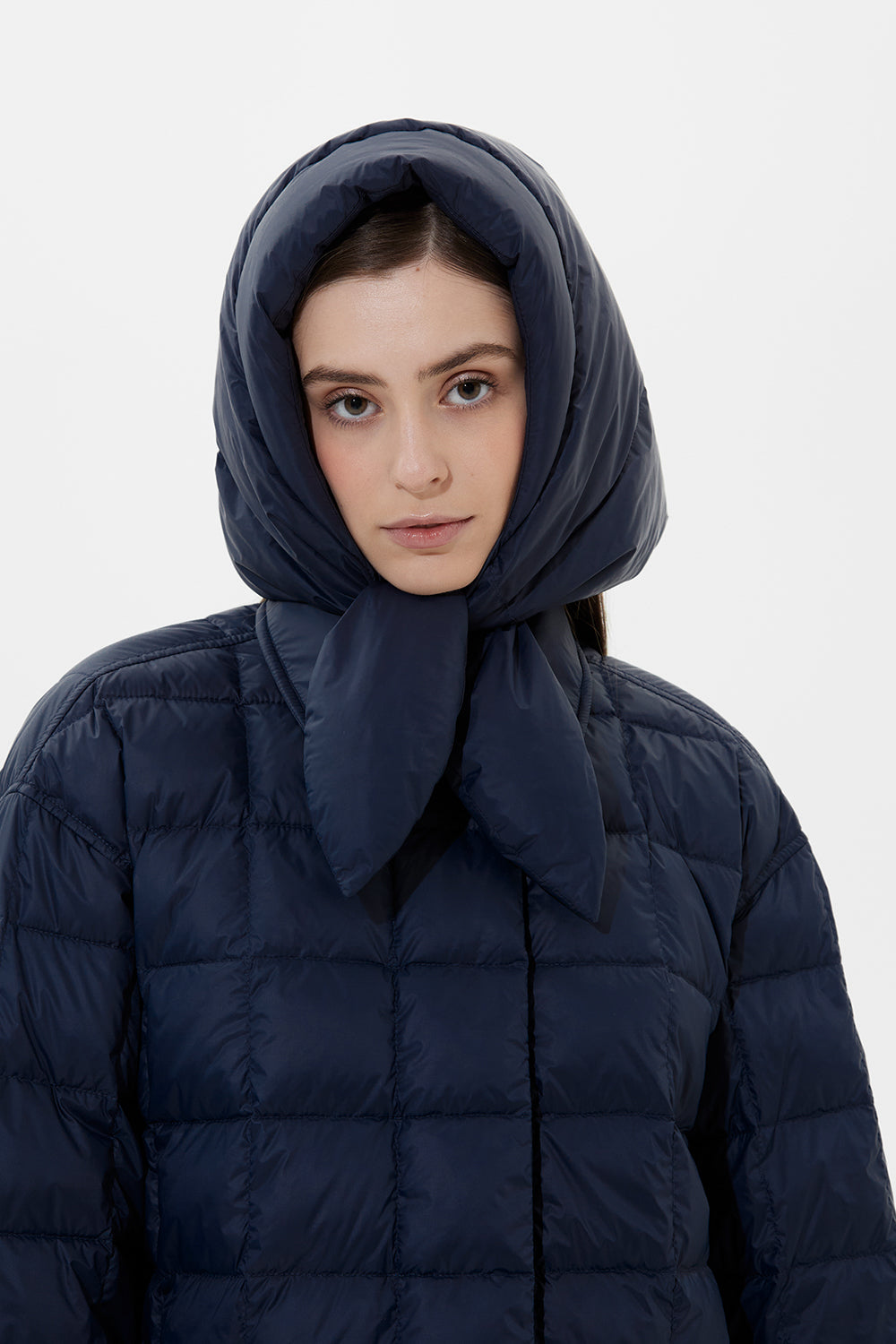 Hustka Hood Leon Navy