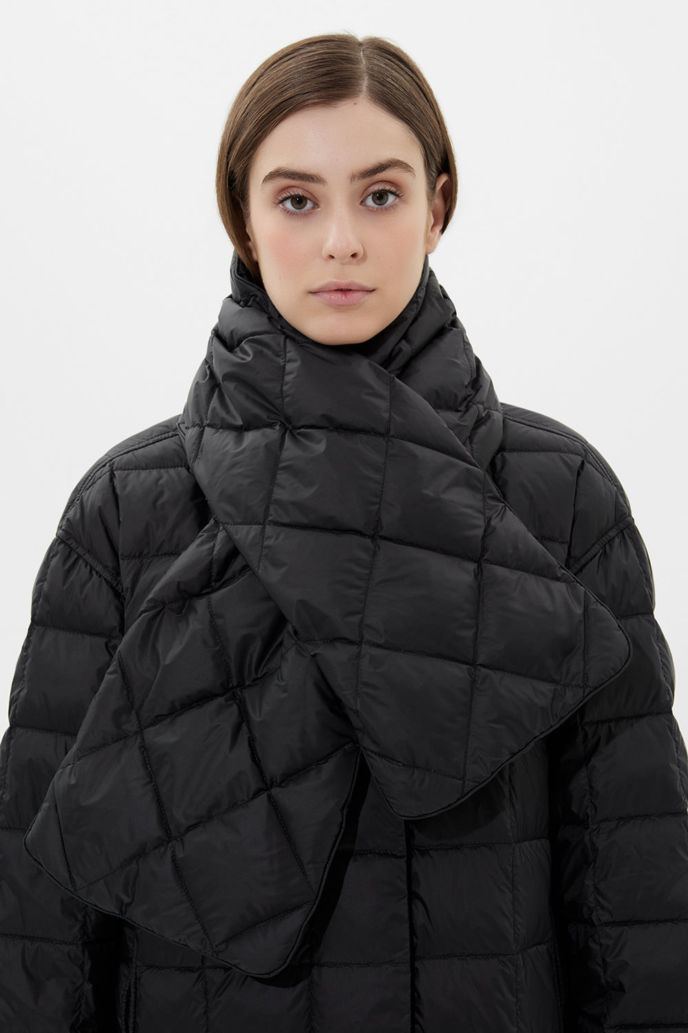 Scarf Leon Black