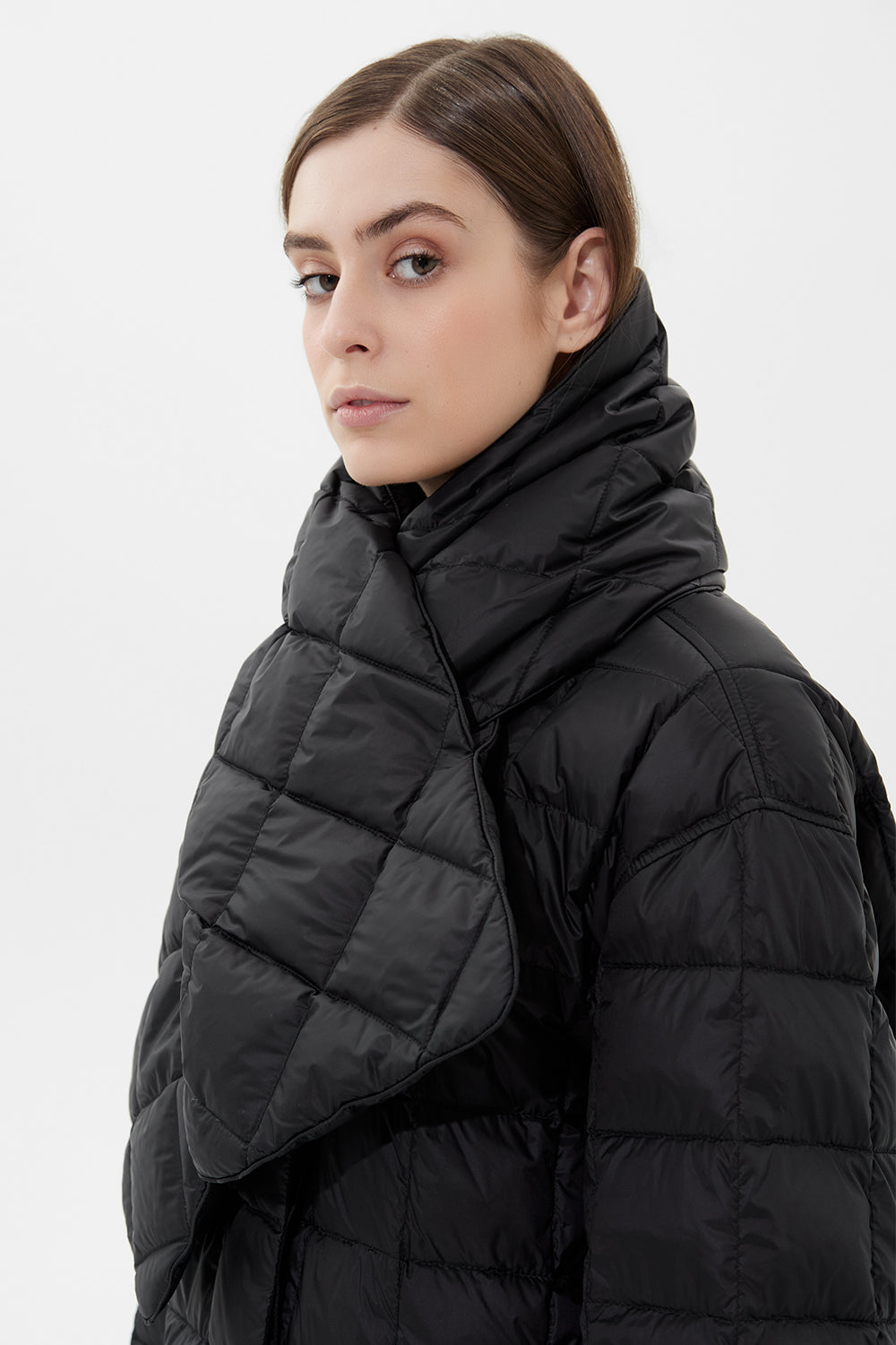 Scarf Leon Black