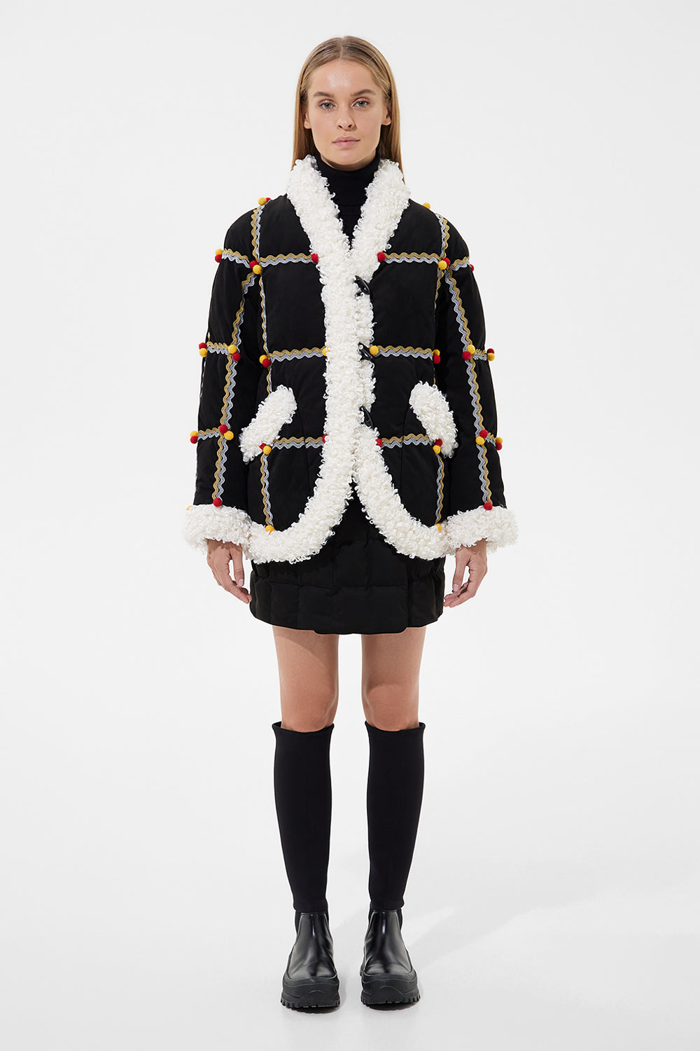 Folk Mini Plahta Suede Black
