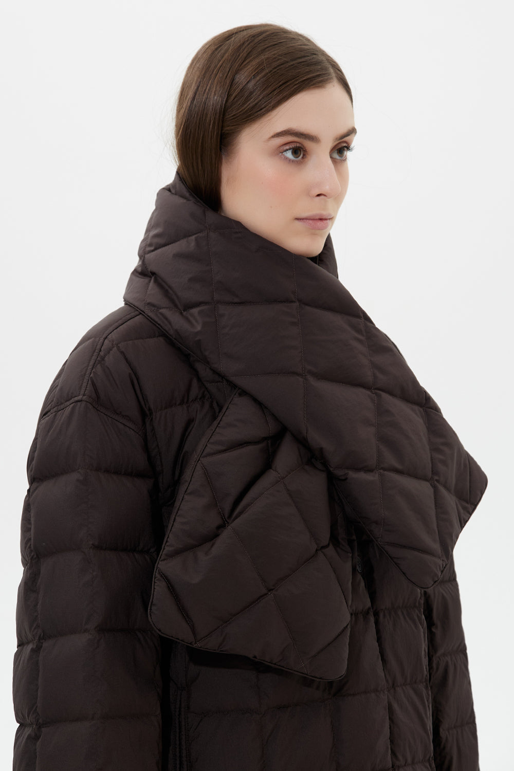 Scarf Micro Brown