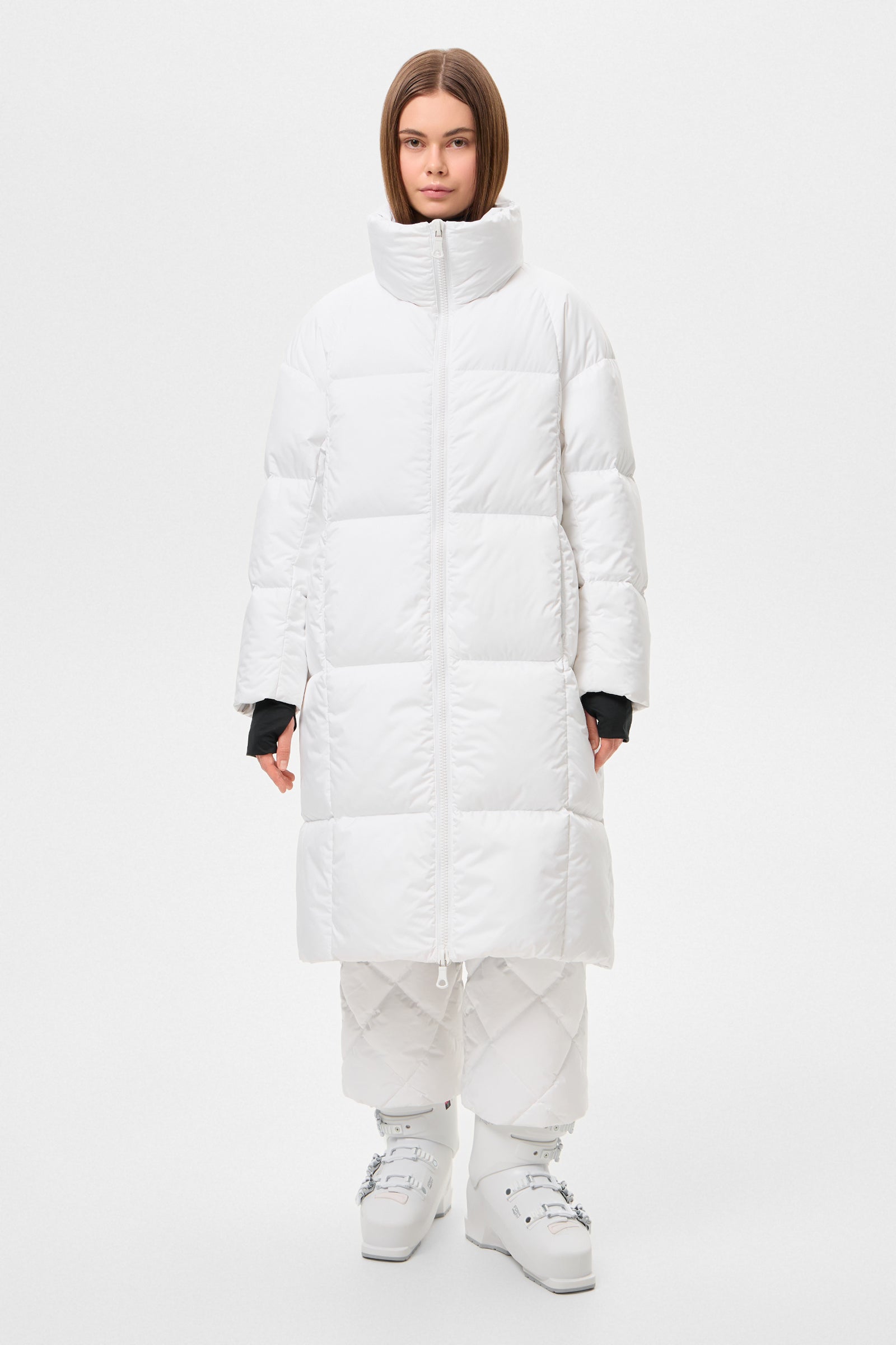 Apres Ski Lavignia Coat Tec White