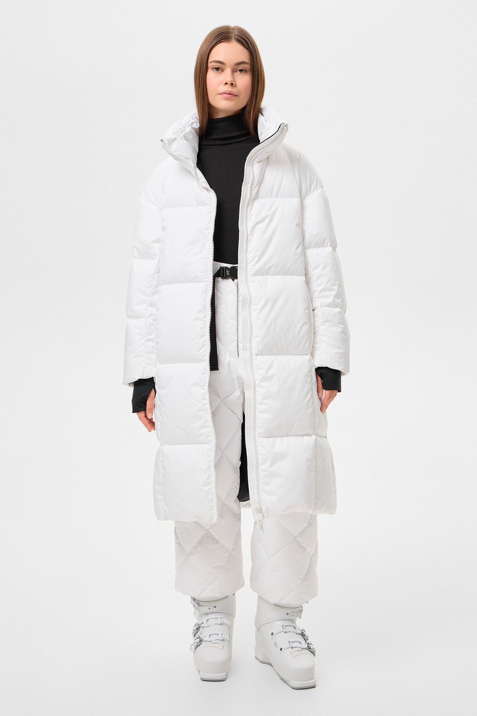 Apres Ski Lavignia Coat Tec White