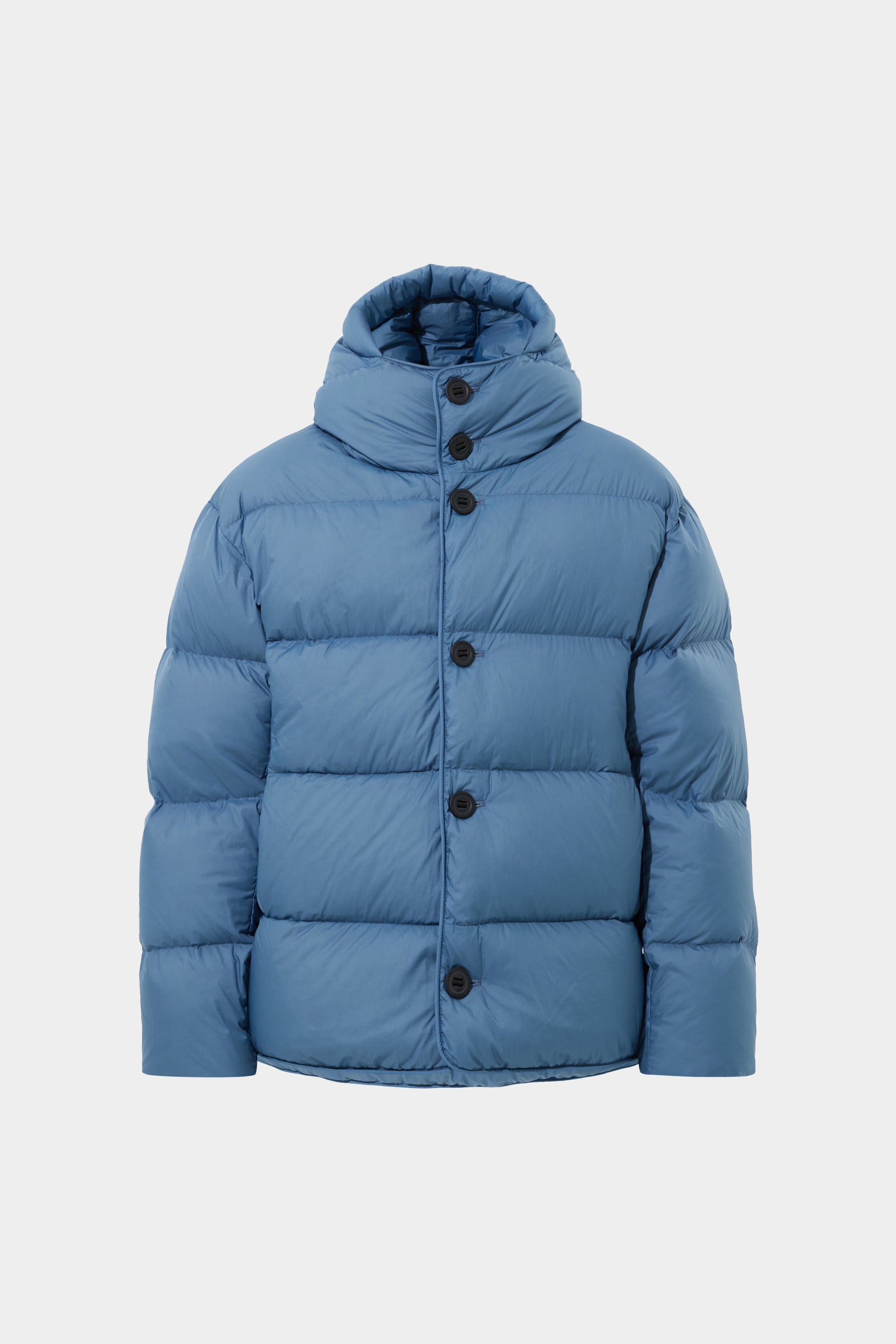 Cozy Michlin Jacket Man Micro Stone Blue