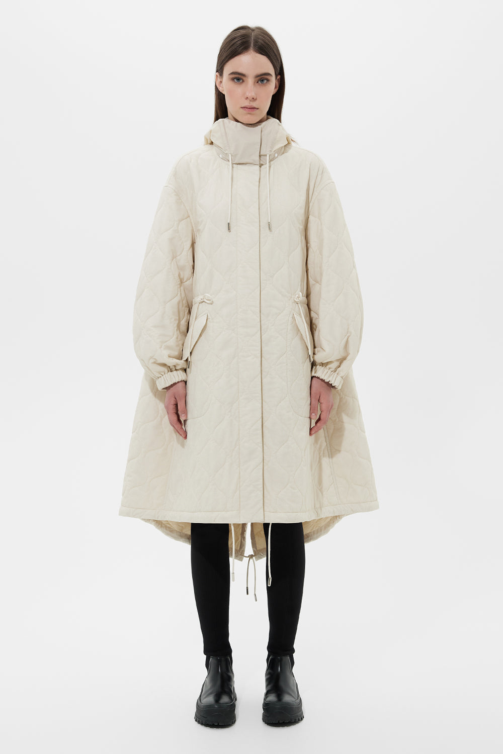 Light Parka Ketchup Beige