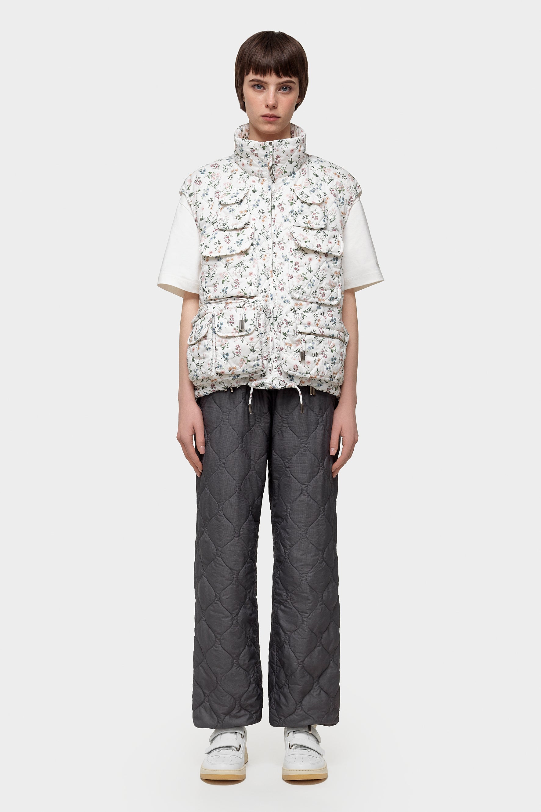 完売】IRENE Nappe Fisherman Vest