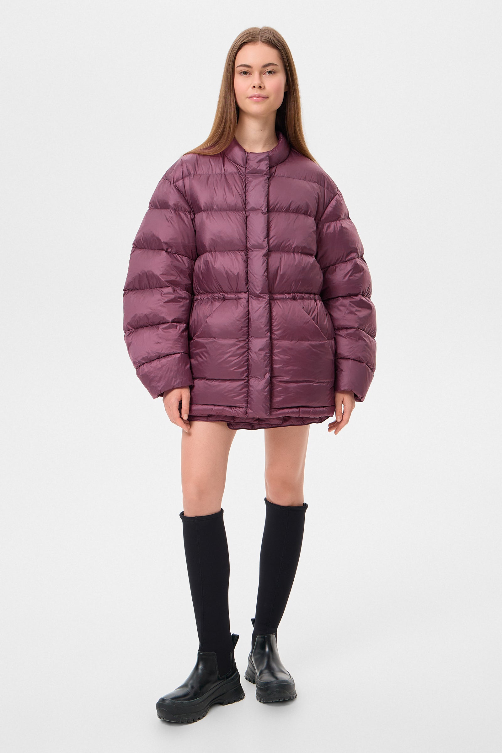 GRACE JACKET LEON GRAPE