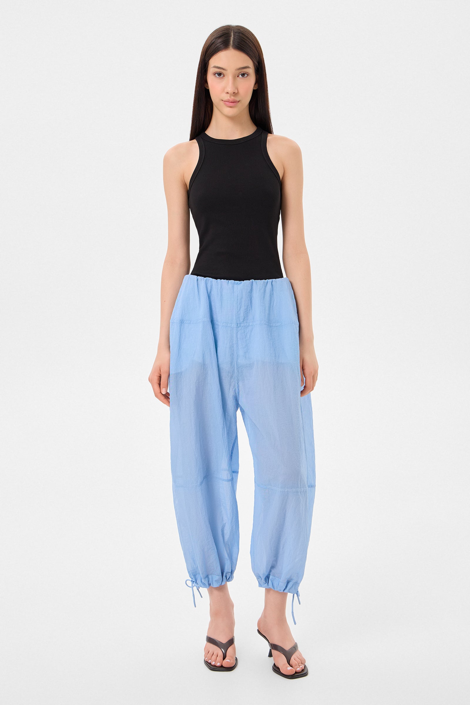 Light Balloon Pants Gaby Blue