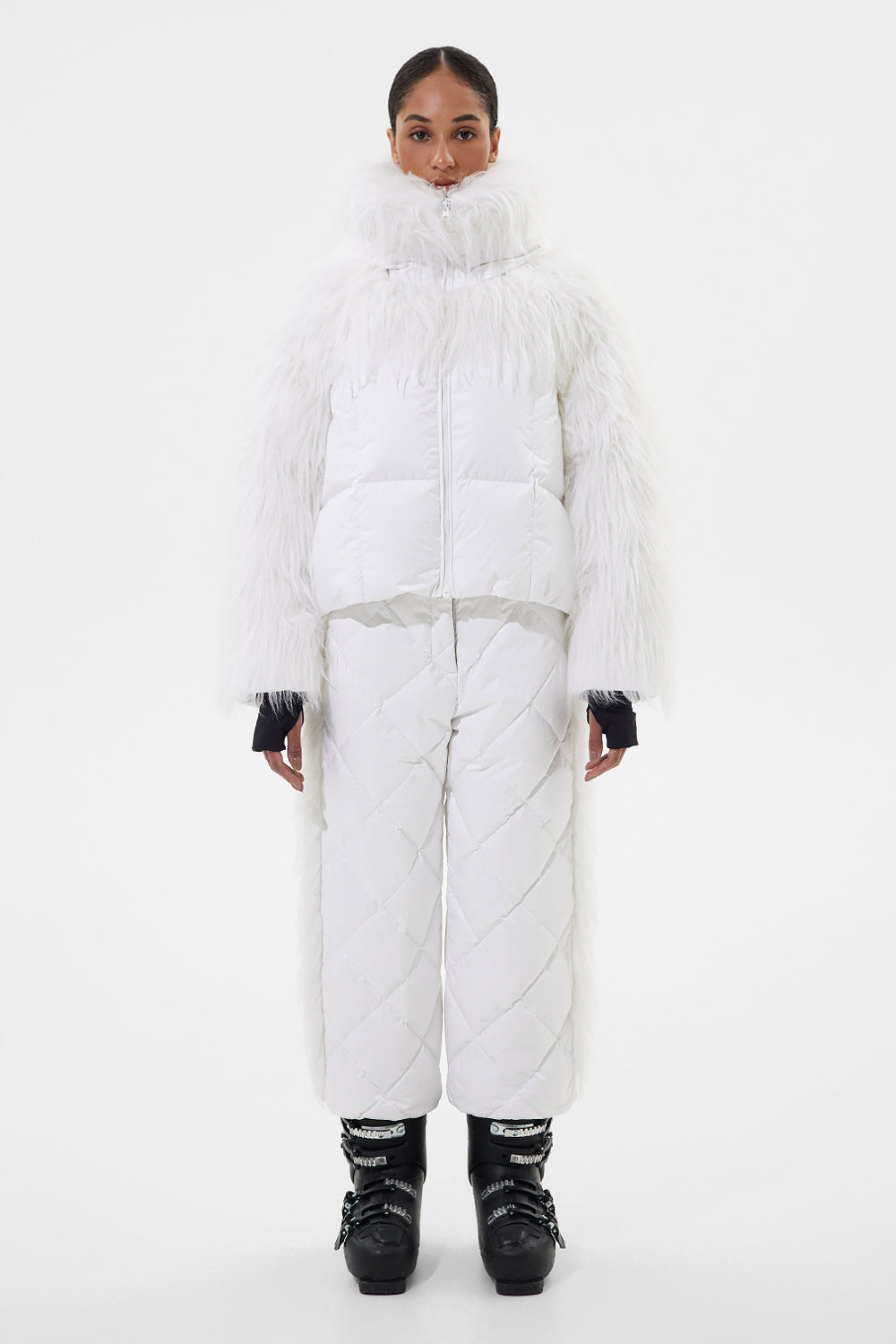 Fur Apres Ski Wendy Jacket Tec White