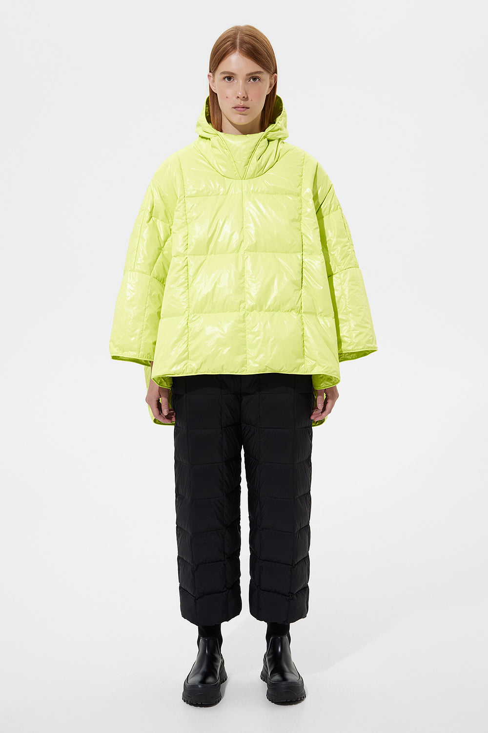 Poncho Silky Lime