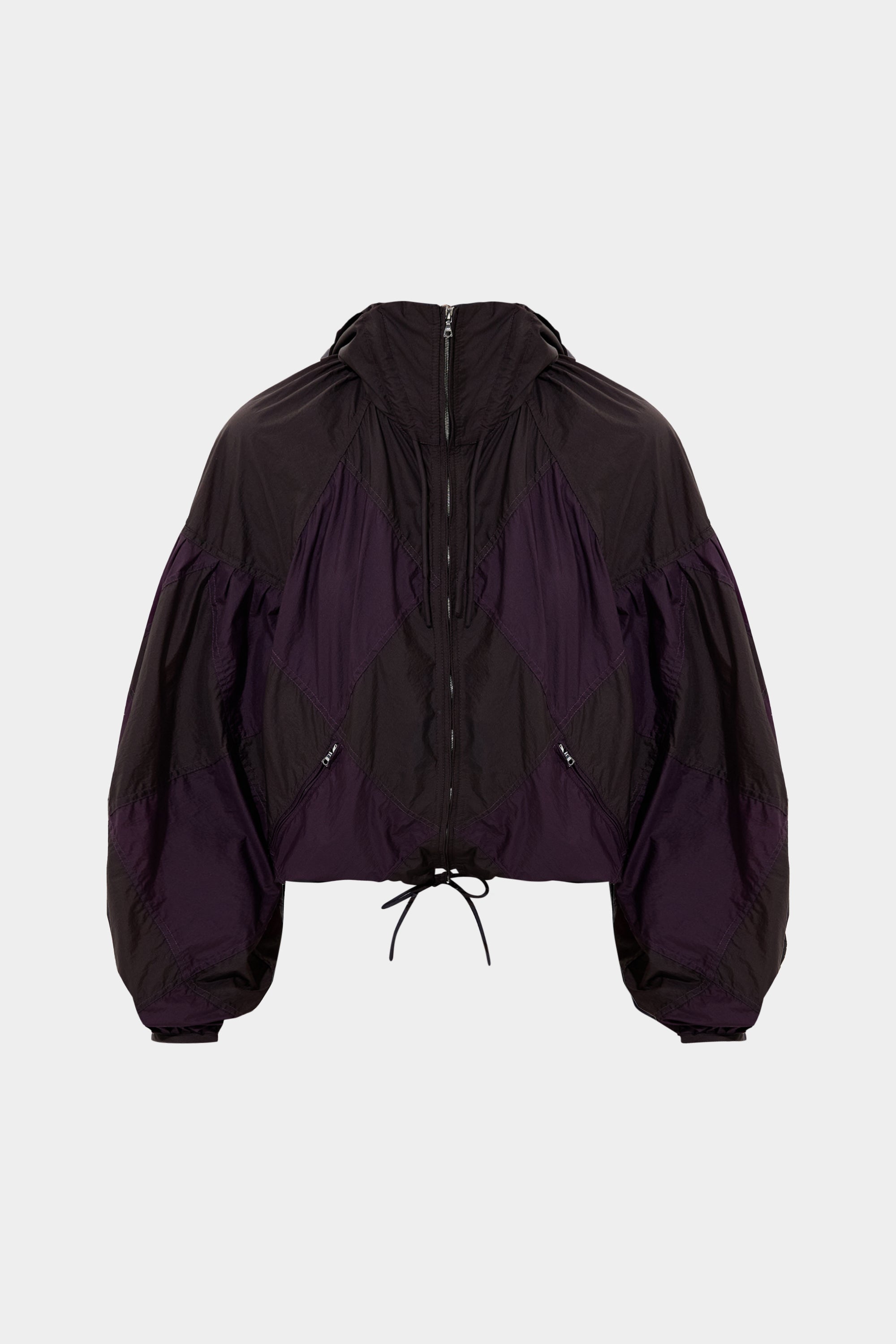 Diamond Balloon Jacket Micro Pomegranate + Micro Brown