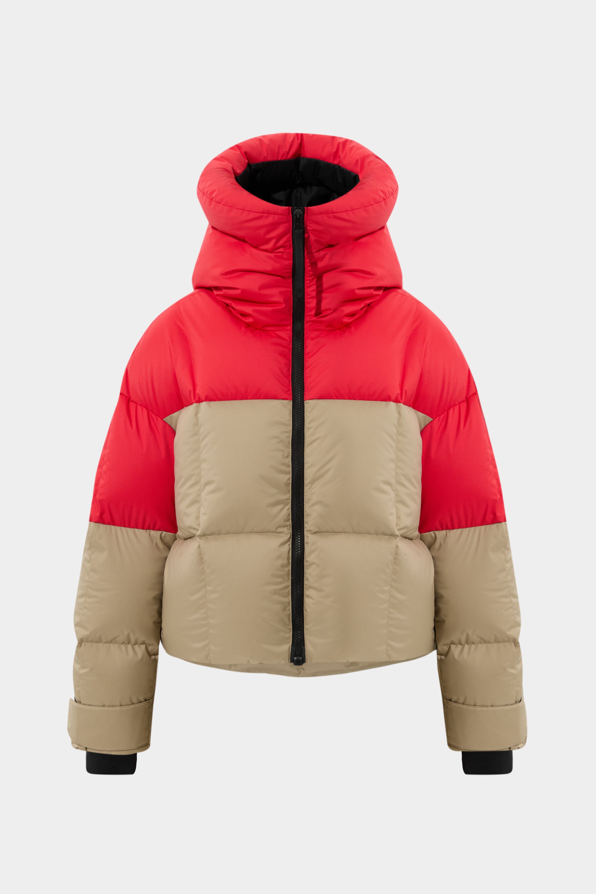 Double Apres Ski Wendy Jacket Tec Red + Beige