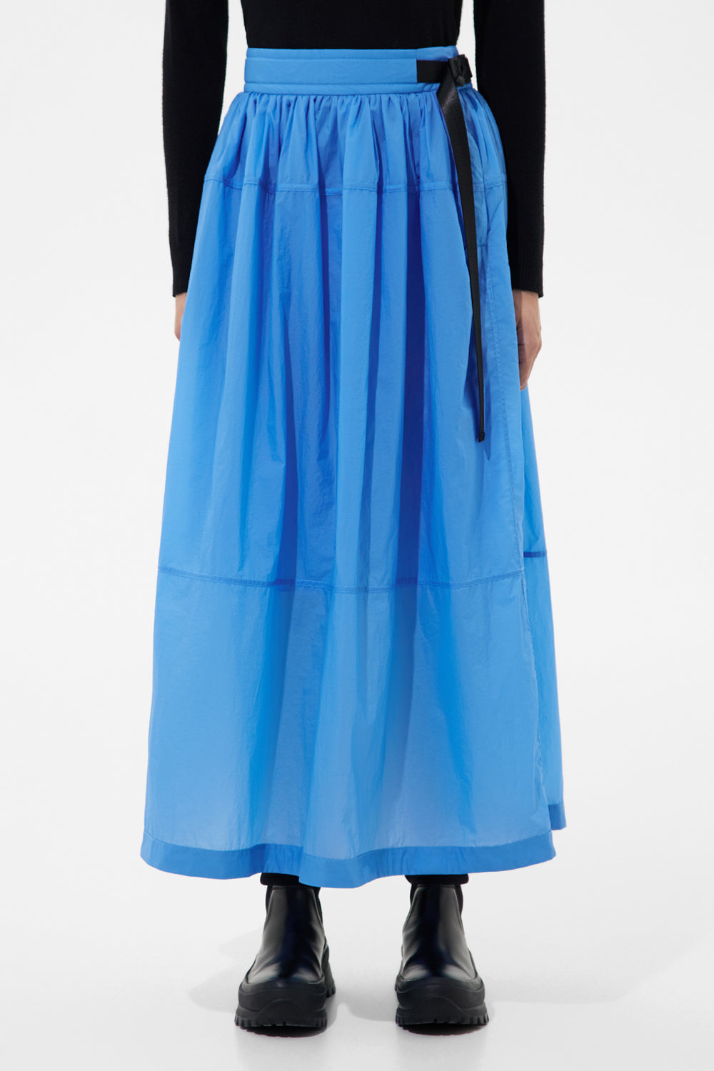 Balloon Skirt Micro Bright Blue