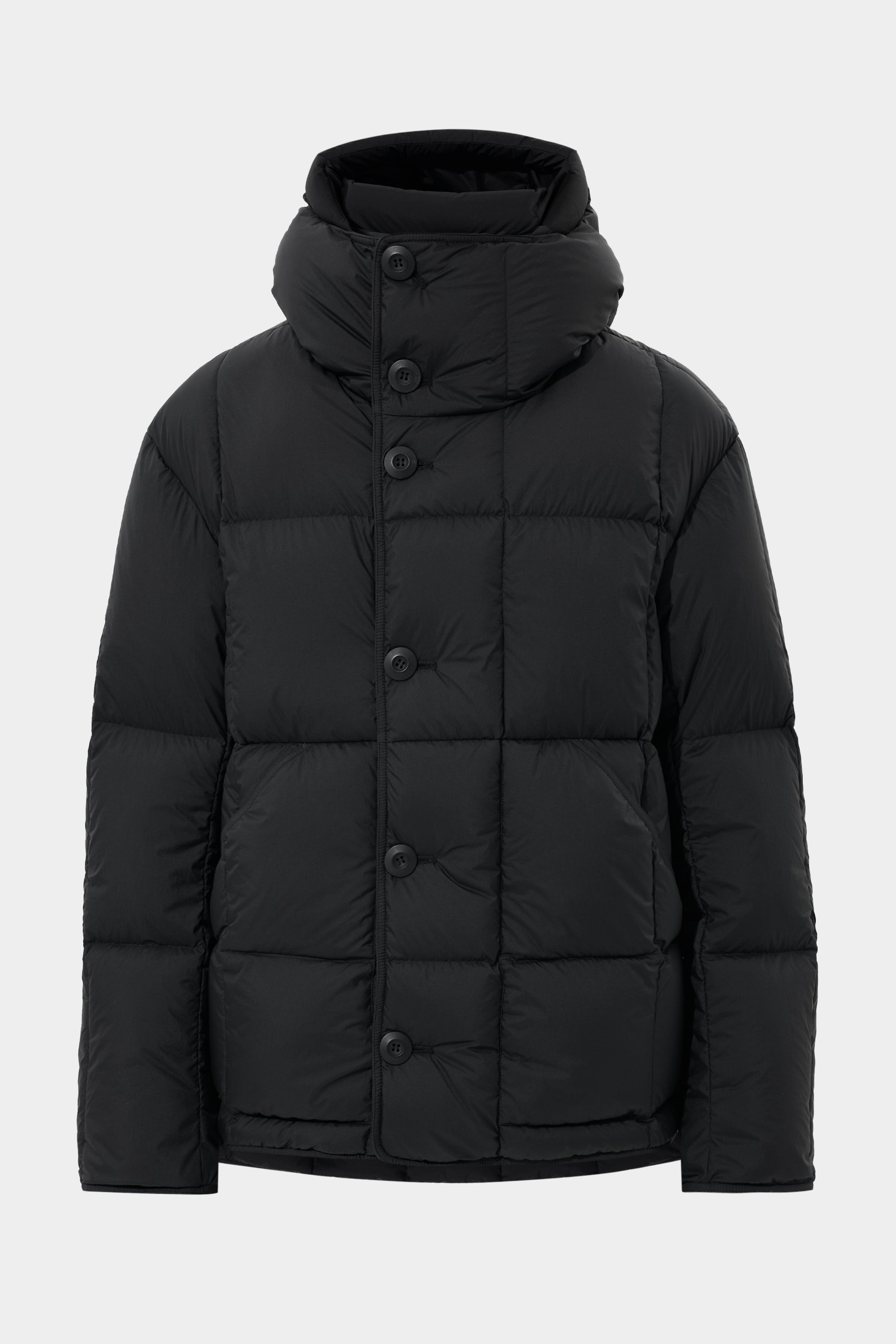 Carter Jacket Man Micro Black