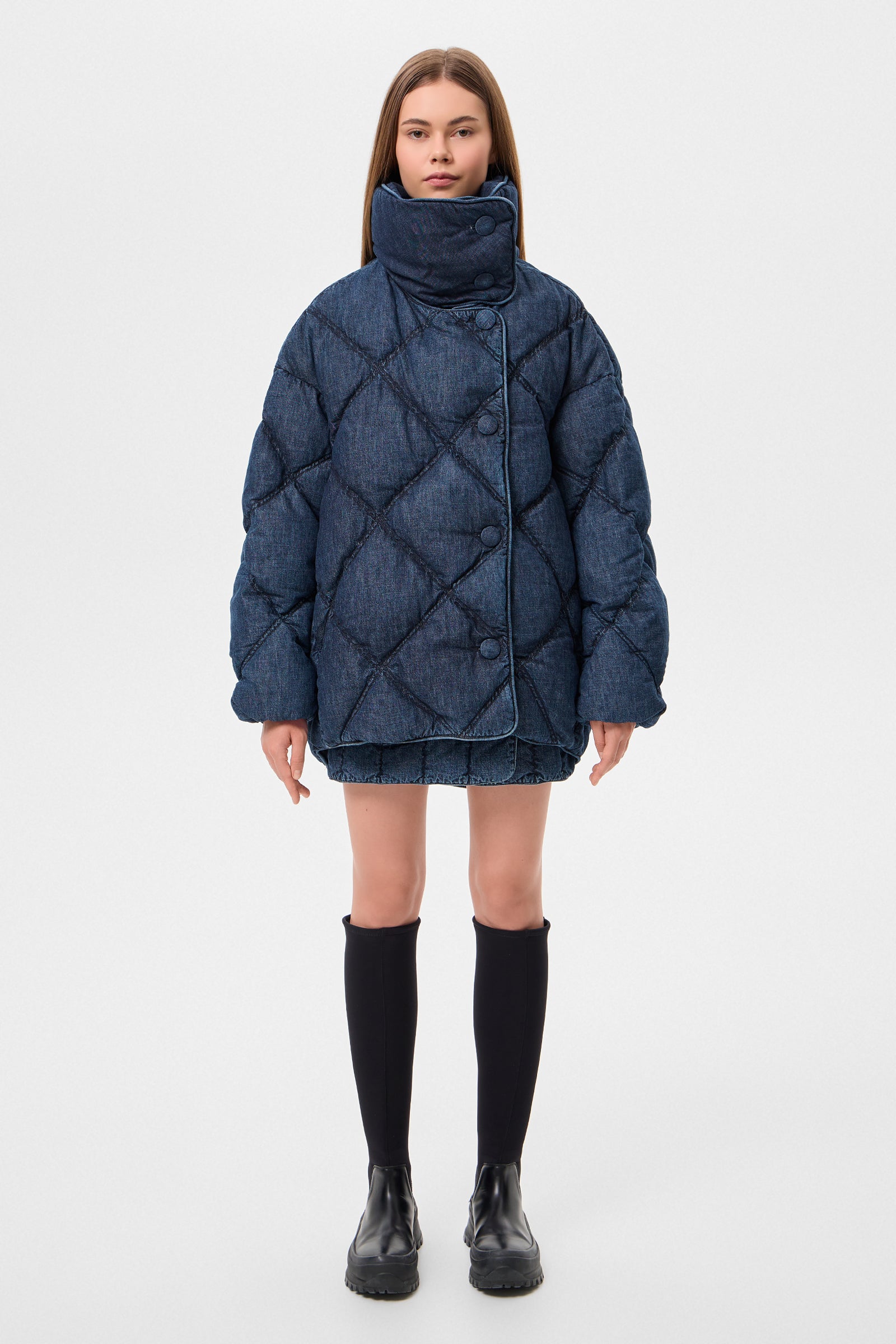 DENIM QUEEN JACKET BLUE