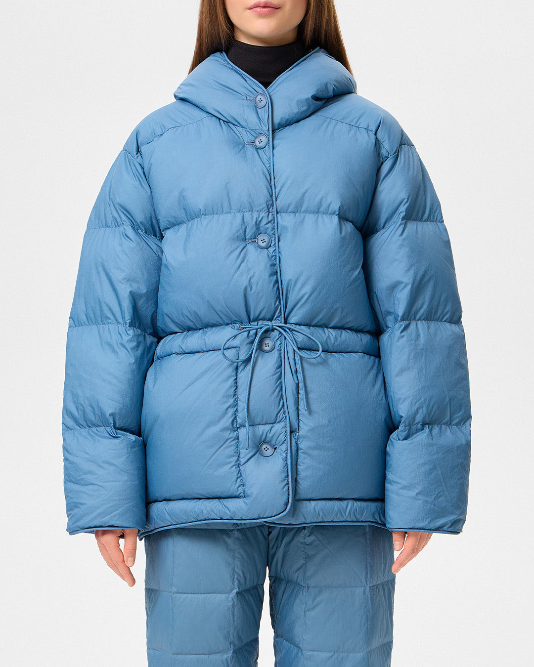 Cozy Michlin Jacket Micro Stone Blue