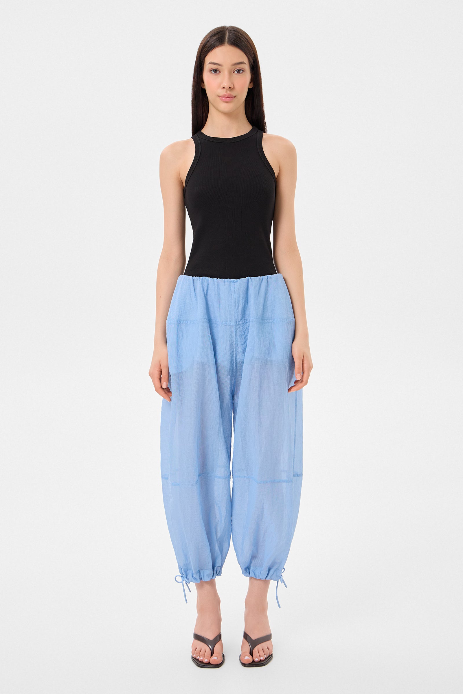 Light Balloon Pants Gaby Blue