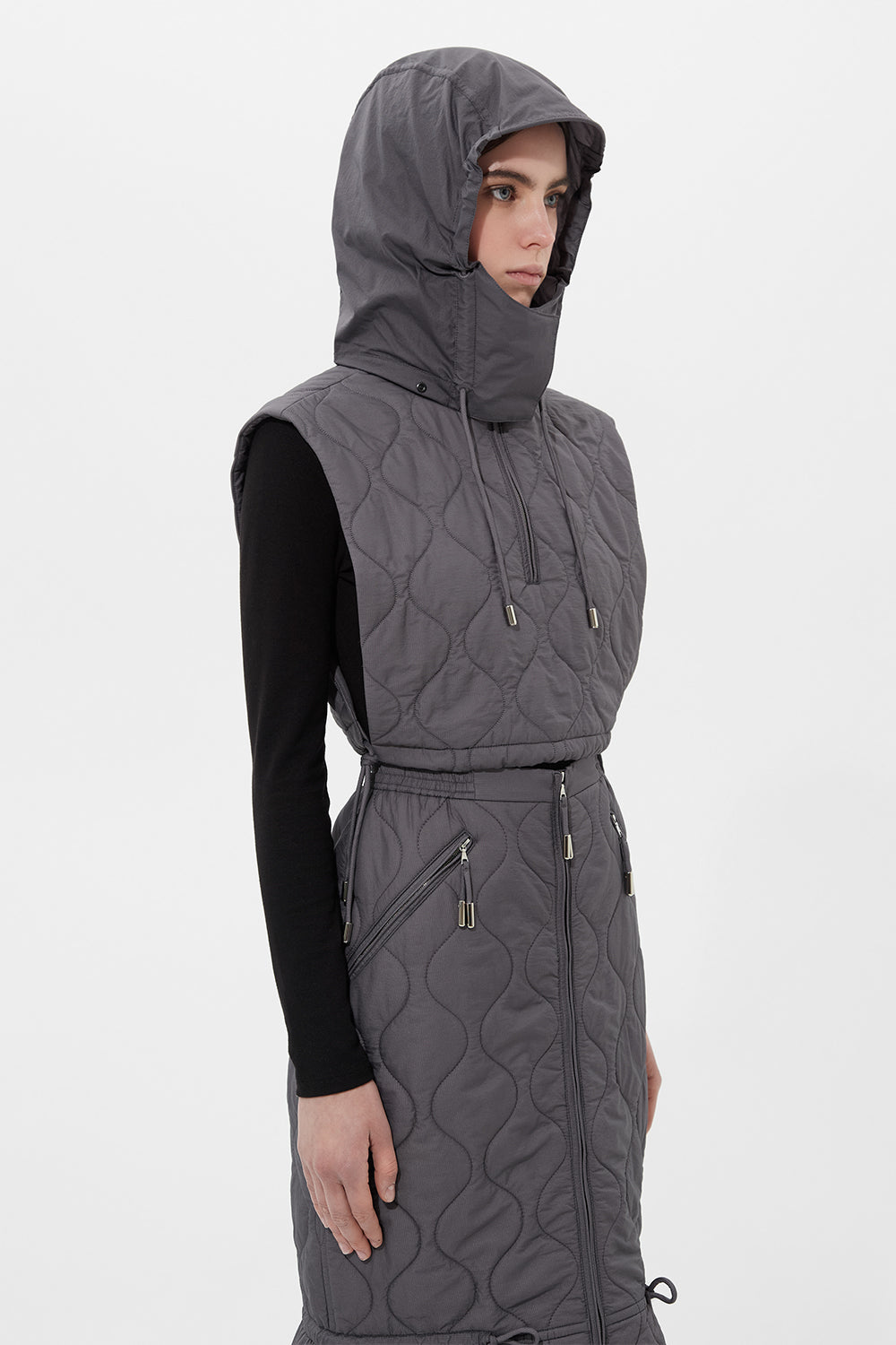 Padded Dickey Ketchup Grey