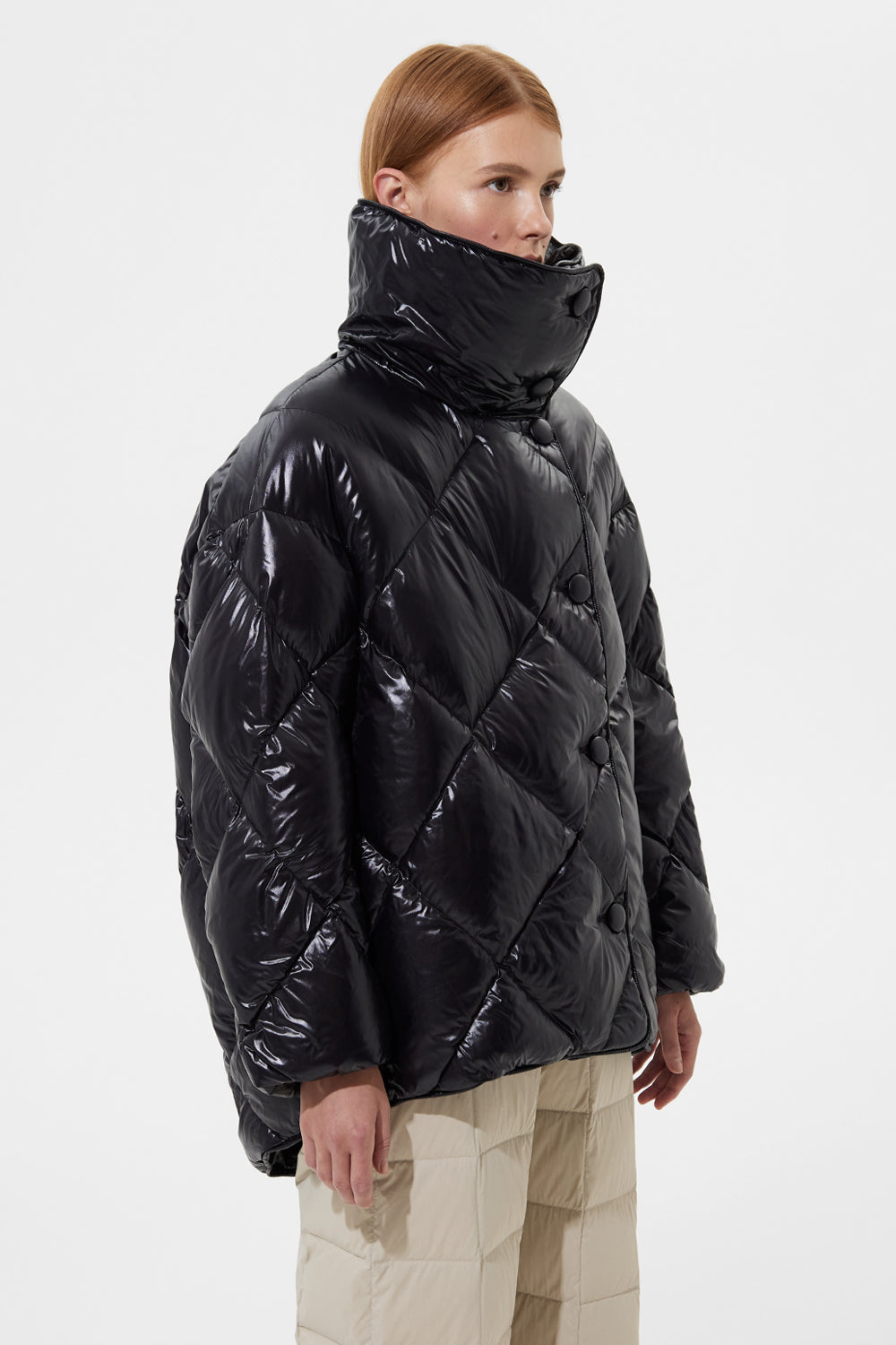 Queen Jacket Silky Black
