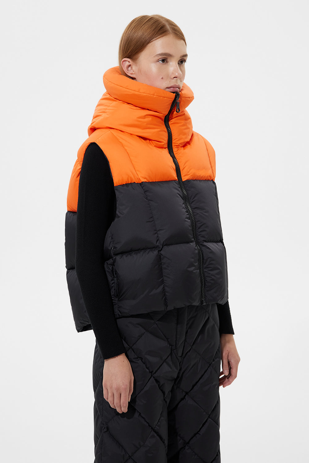 Apres Ski Wendy Vest Tec Orange + Tec Black
