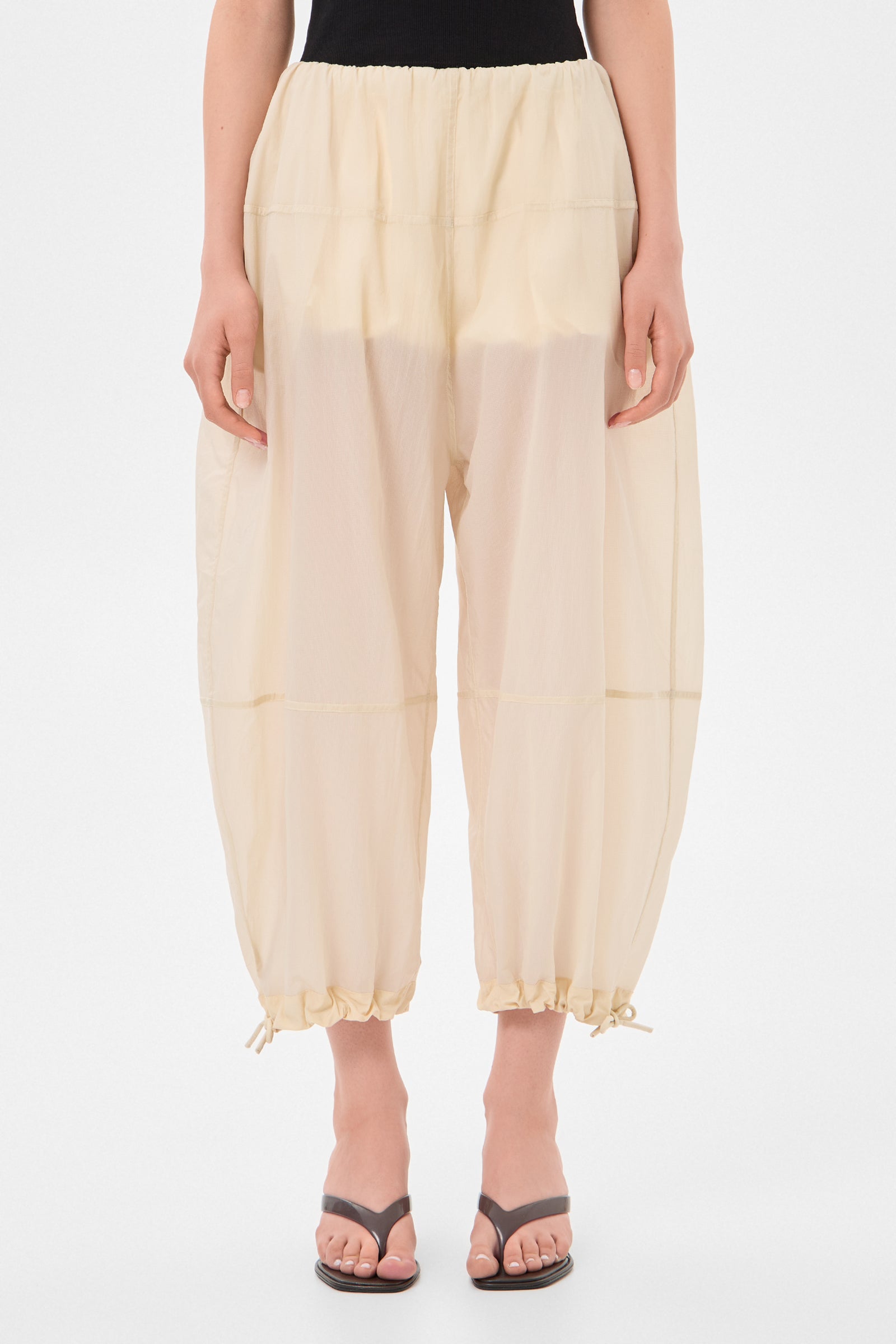 Light Balloon Pants Ketchup Beige