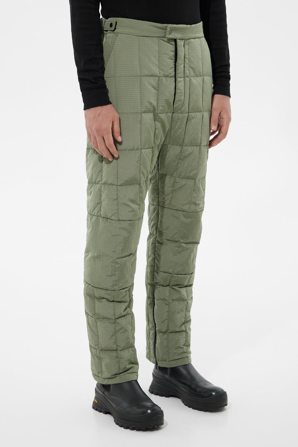 Dunno Pants Man Rib Khaki