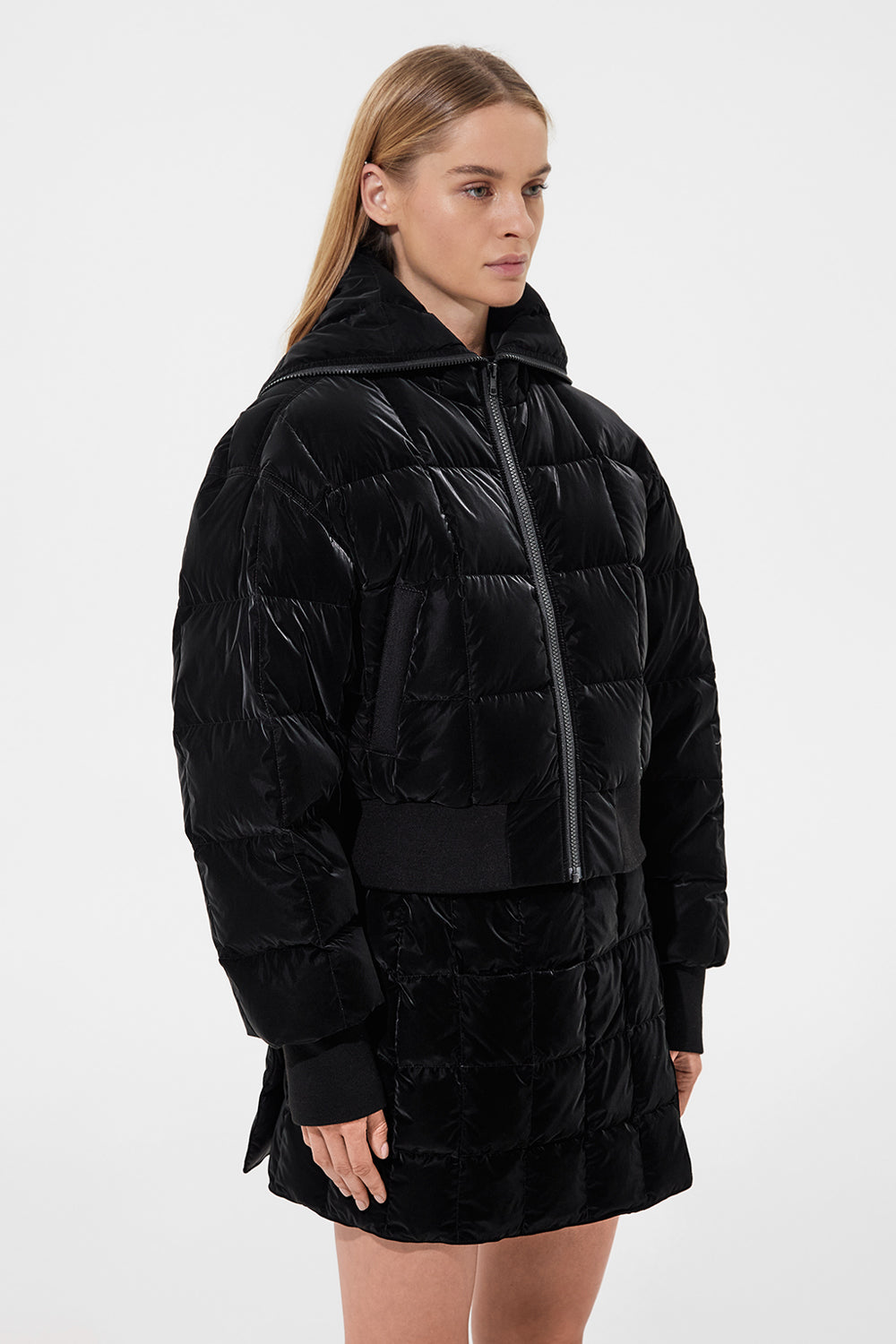 Bomber Jacket Powder Black