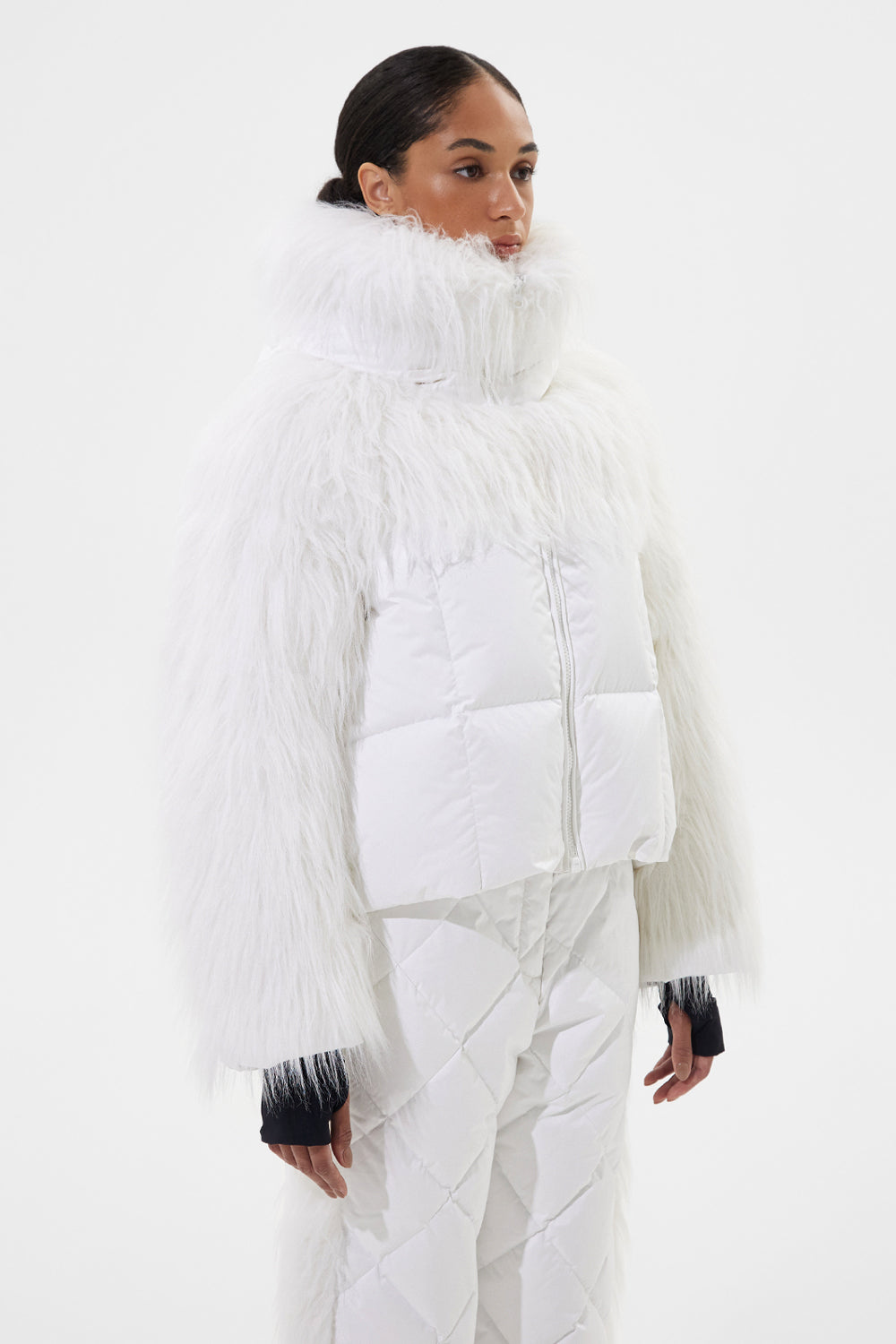 Fur Apres Ski Wendy Jacket Tec White