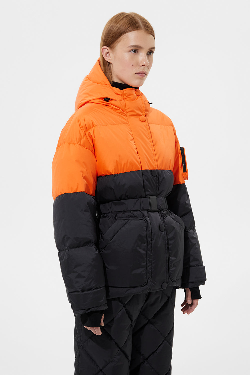 Apres Ski Michlin Jacket Tec Orange + Tec Black