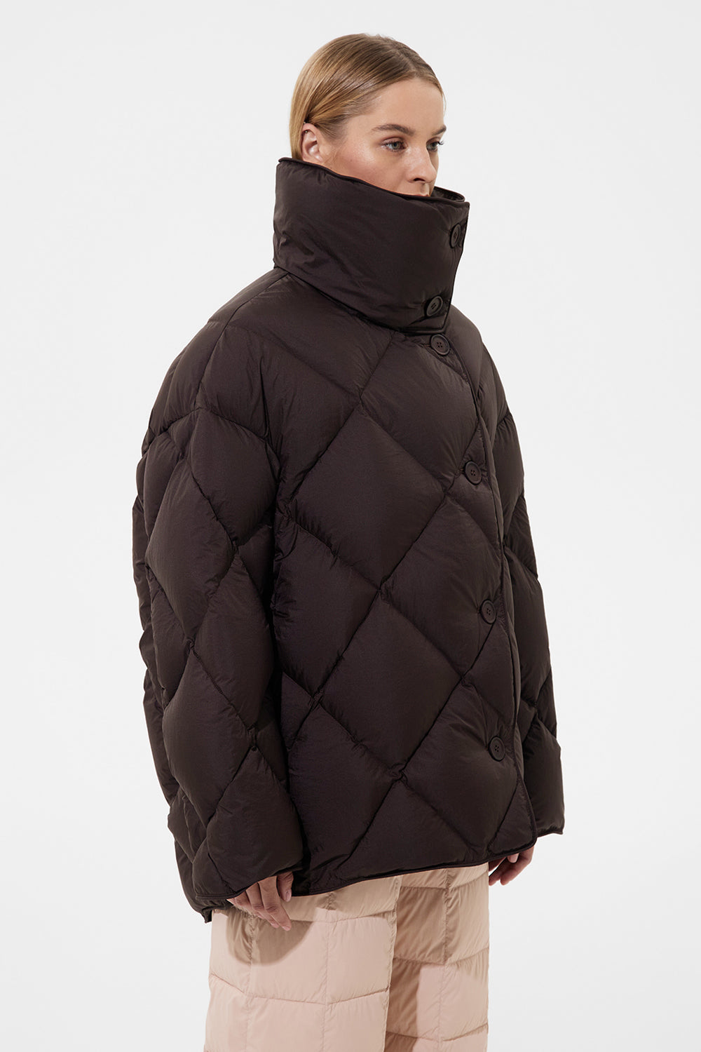 Cozy Queen Jacket Micro Brown