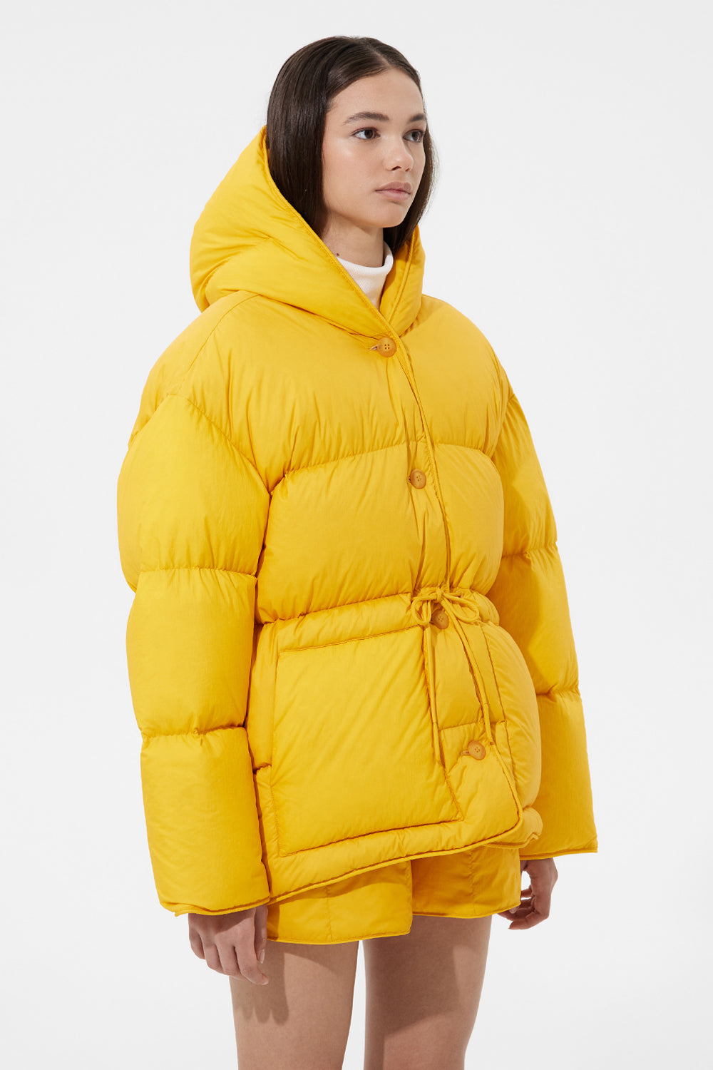 Cozy Michlin Jacket Micro Yellow