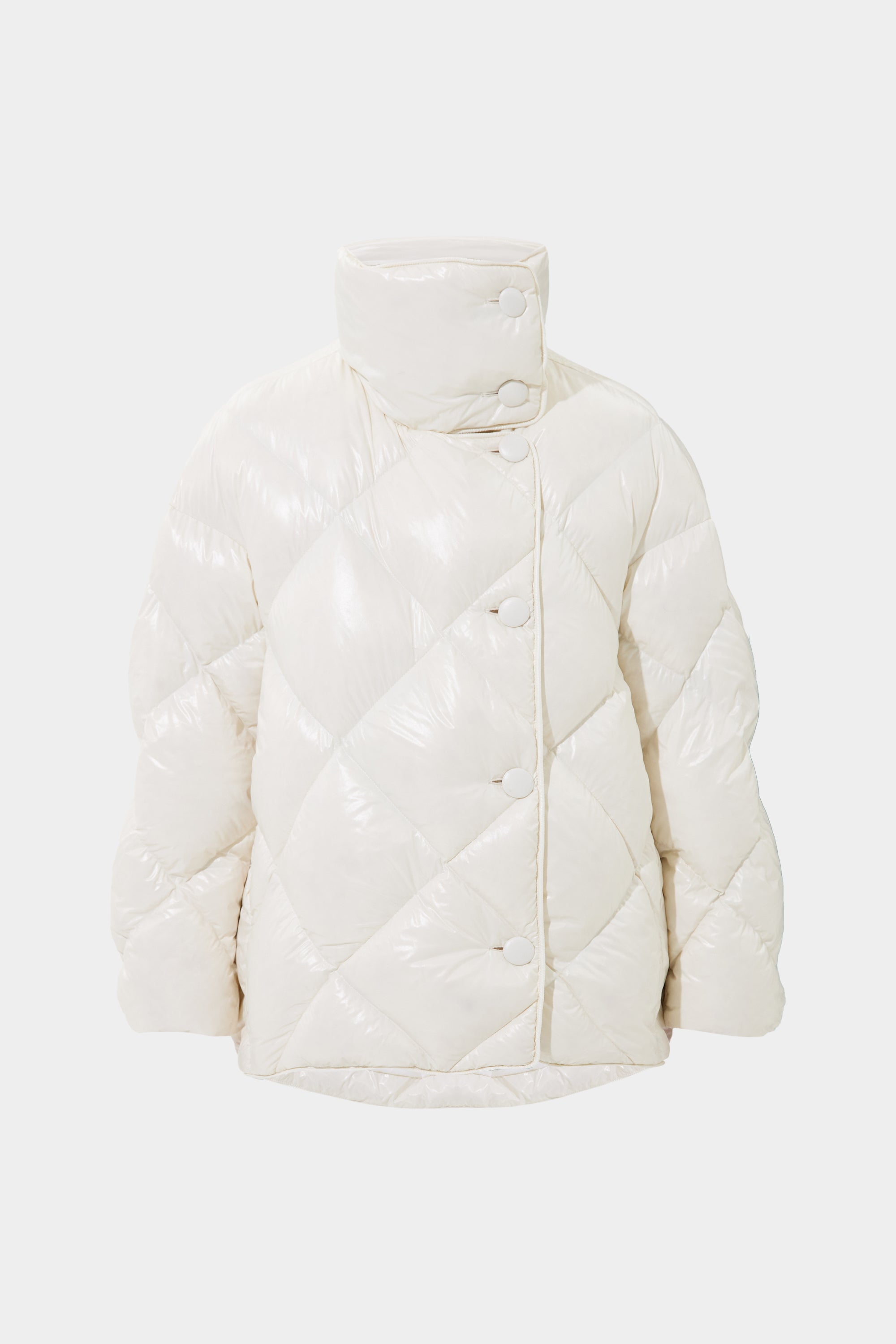 Queen Jacket Silky White