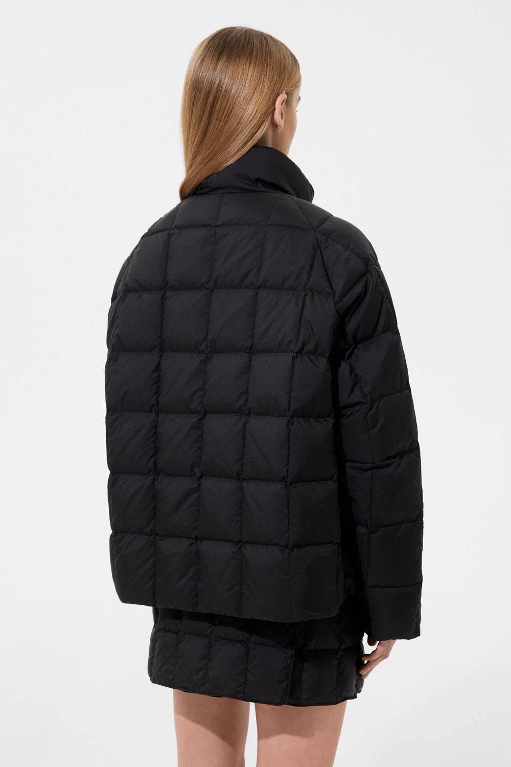 Short Corn Jacket Micro Black