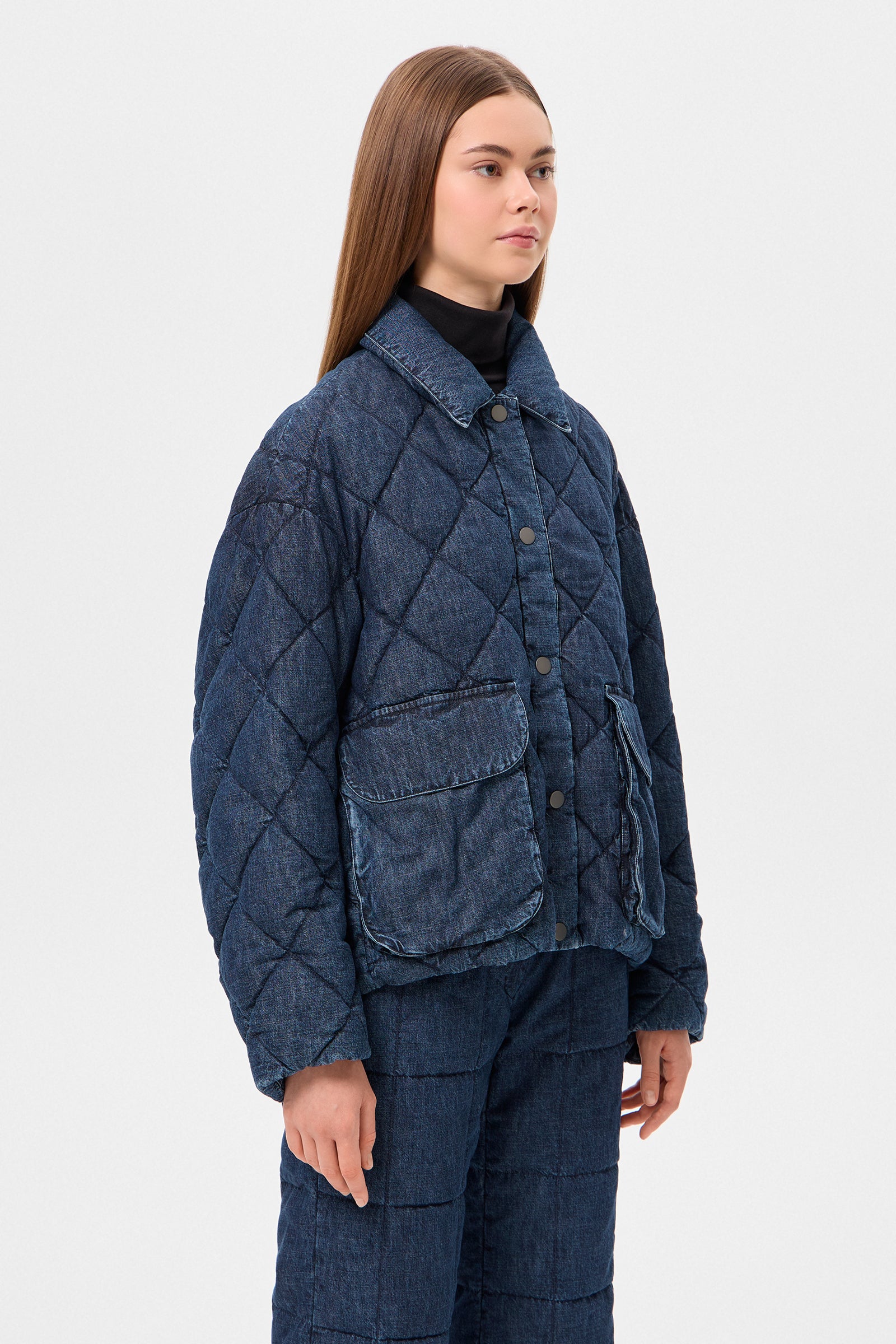 BLAZE JACKET DENIM BLUE