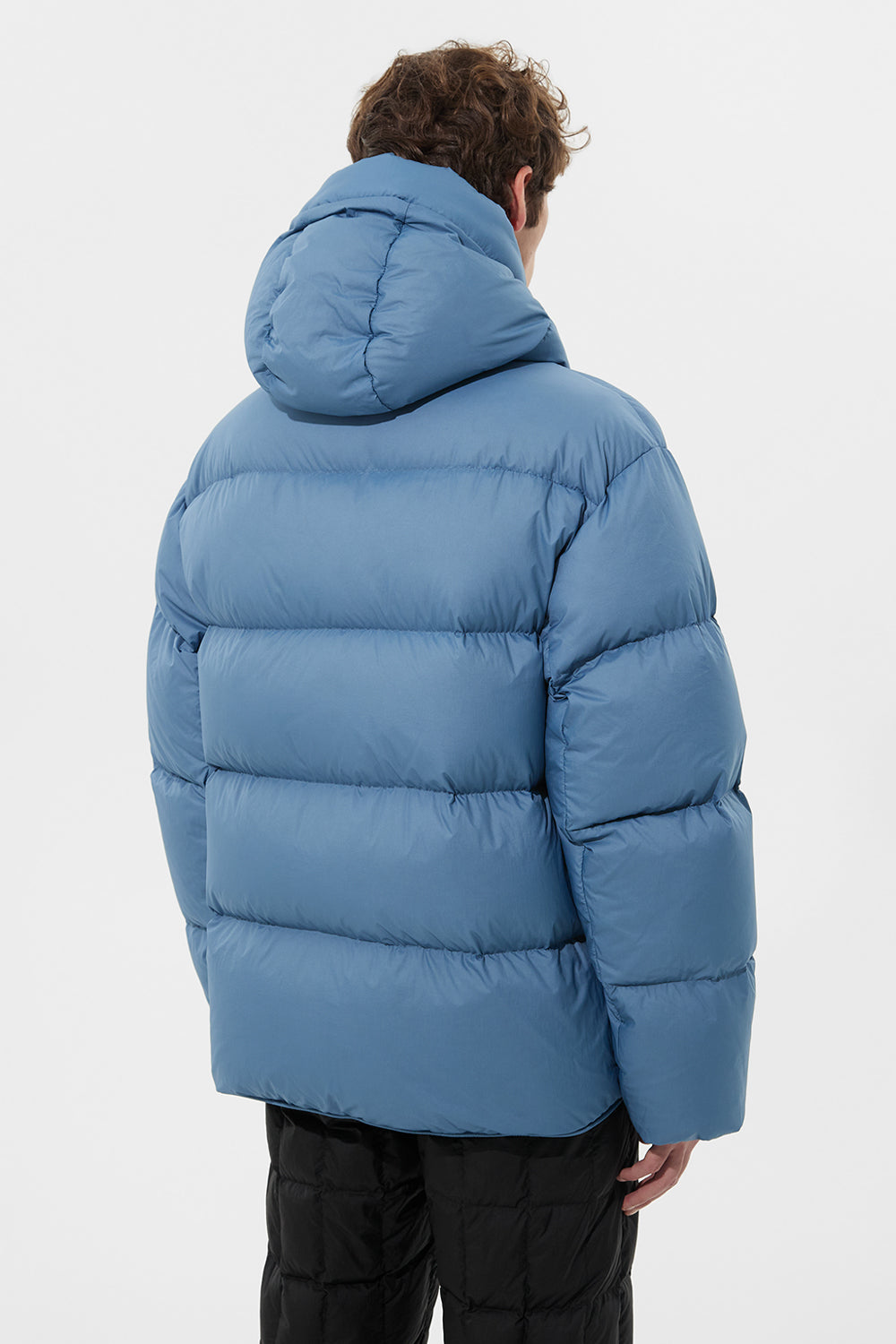 Cozy Michlin Jacket Man Micro Stone Blue