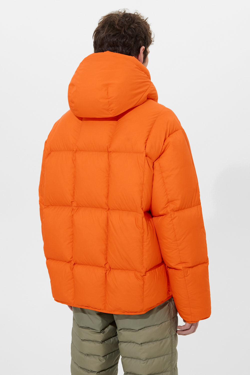 Young Jacket Man Micro Orange