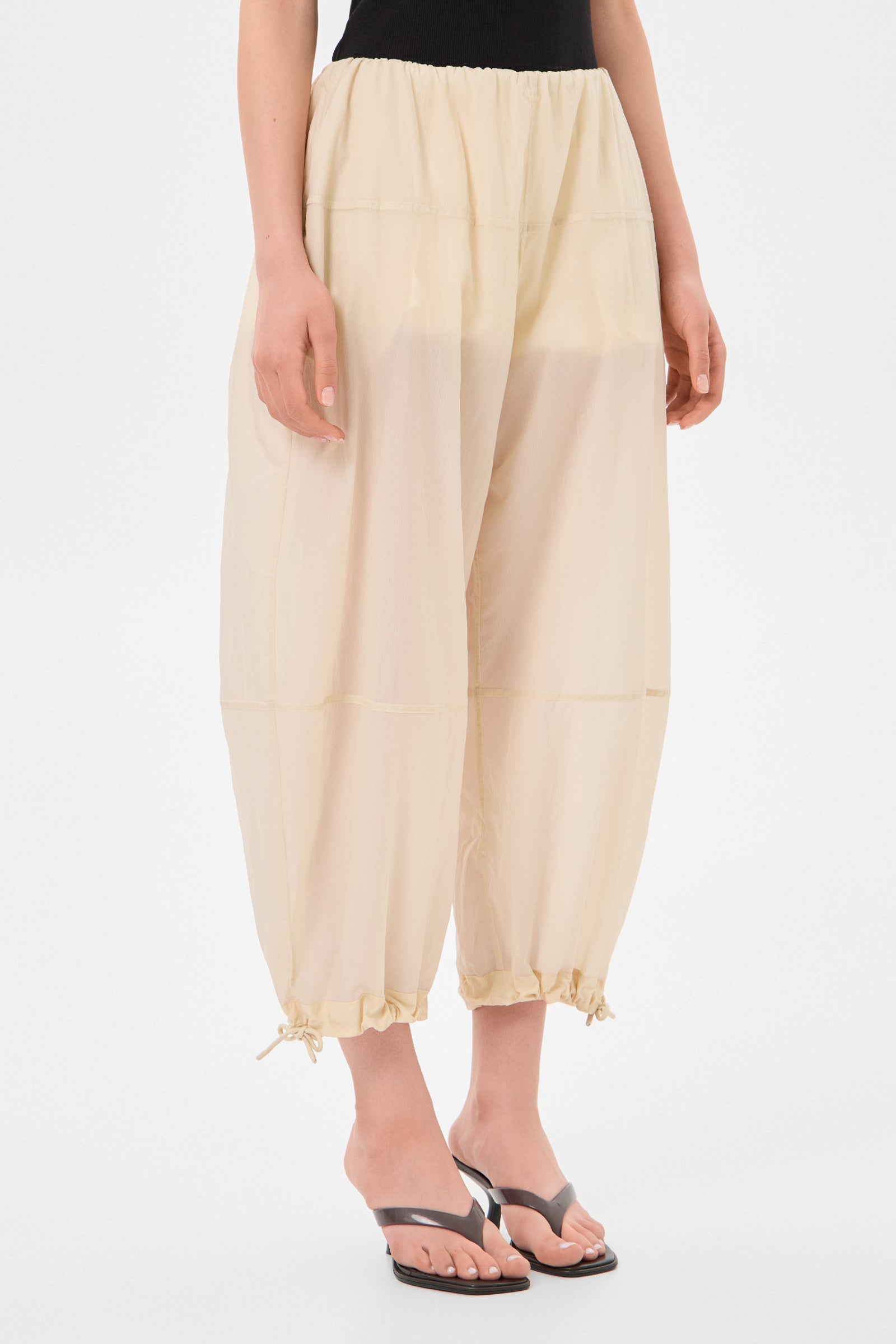 Light Balloon Pants Ketchup Beige