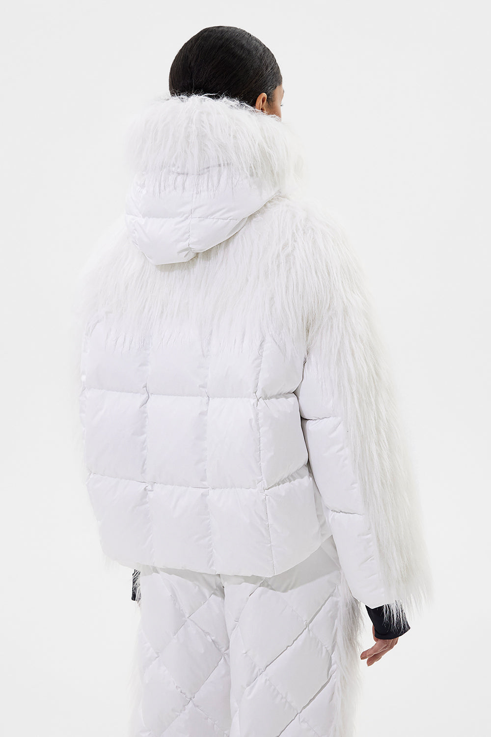 Fur Apres Ski Wendy Jacket Tec White