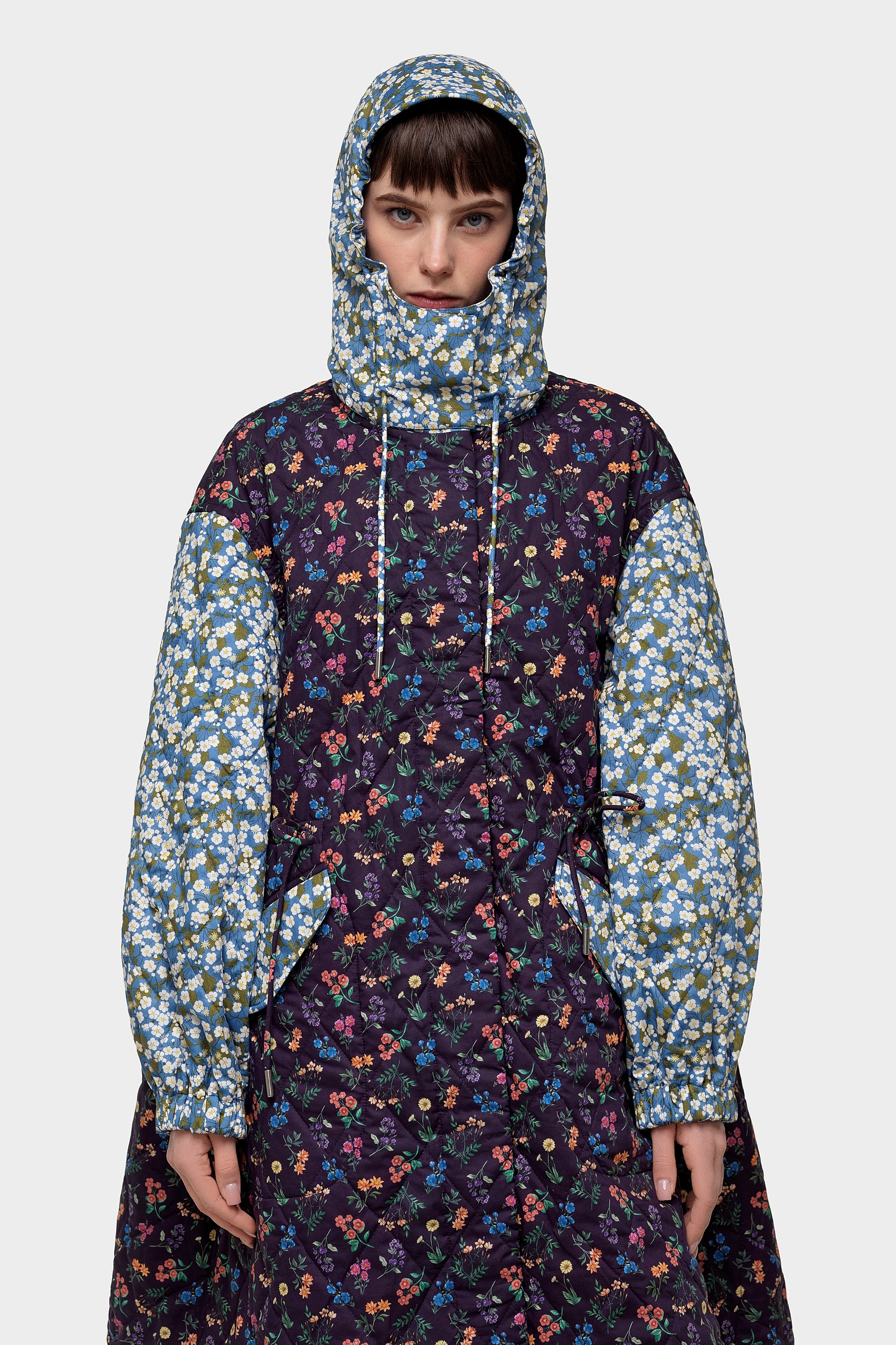 Patchwork Parka Annie Night + Mitsi Blue