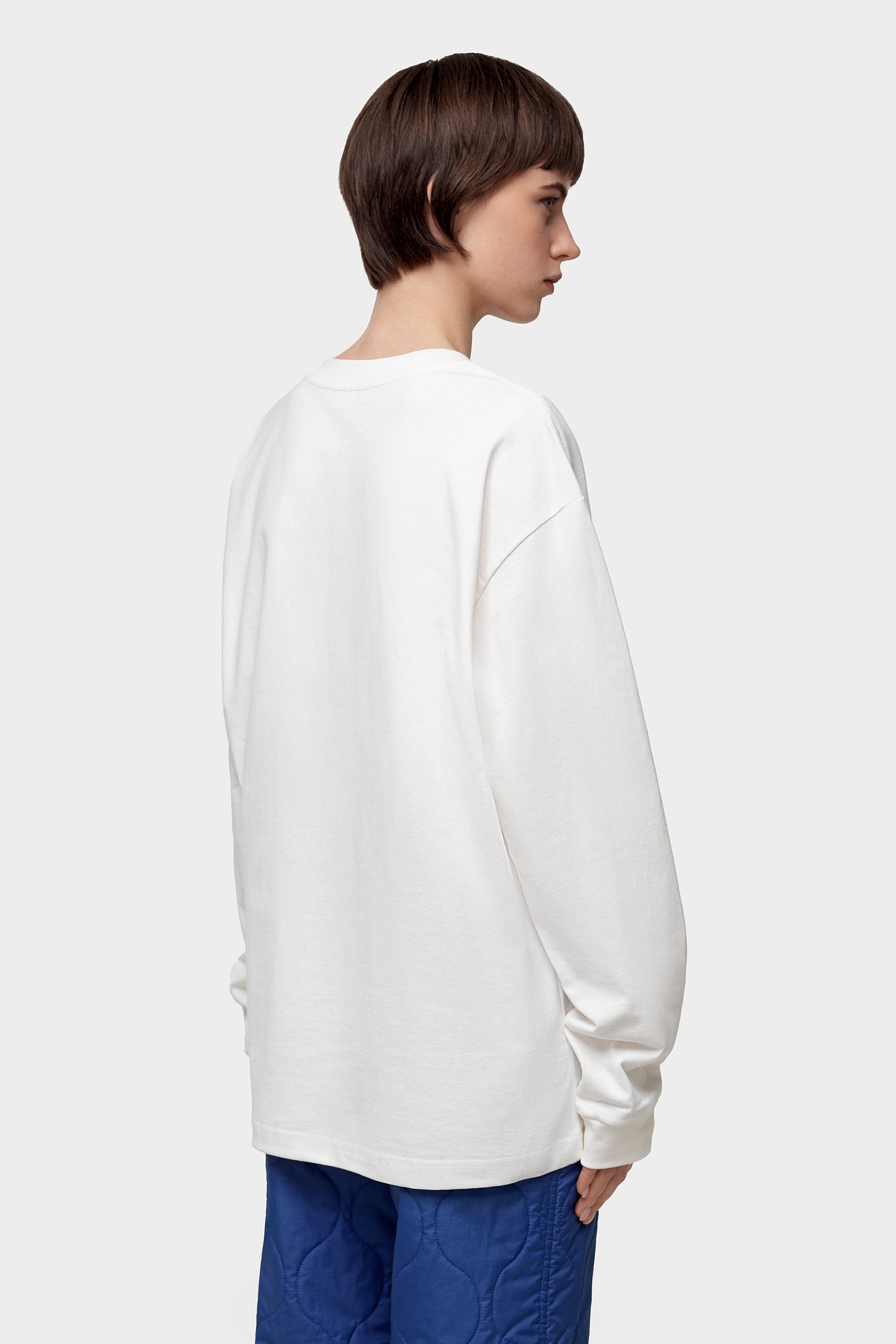 Longsleeve White + Mountains