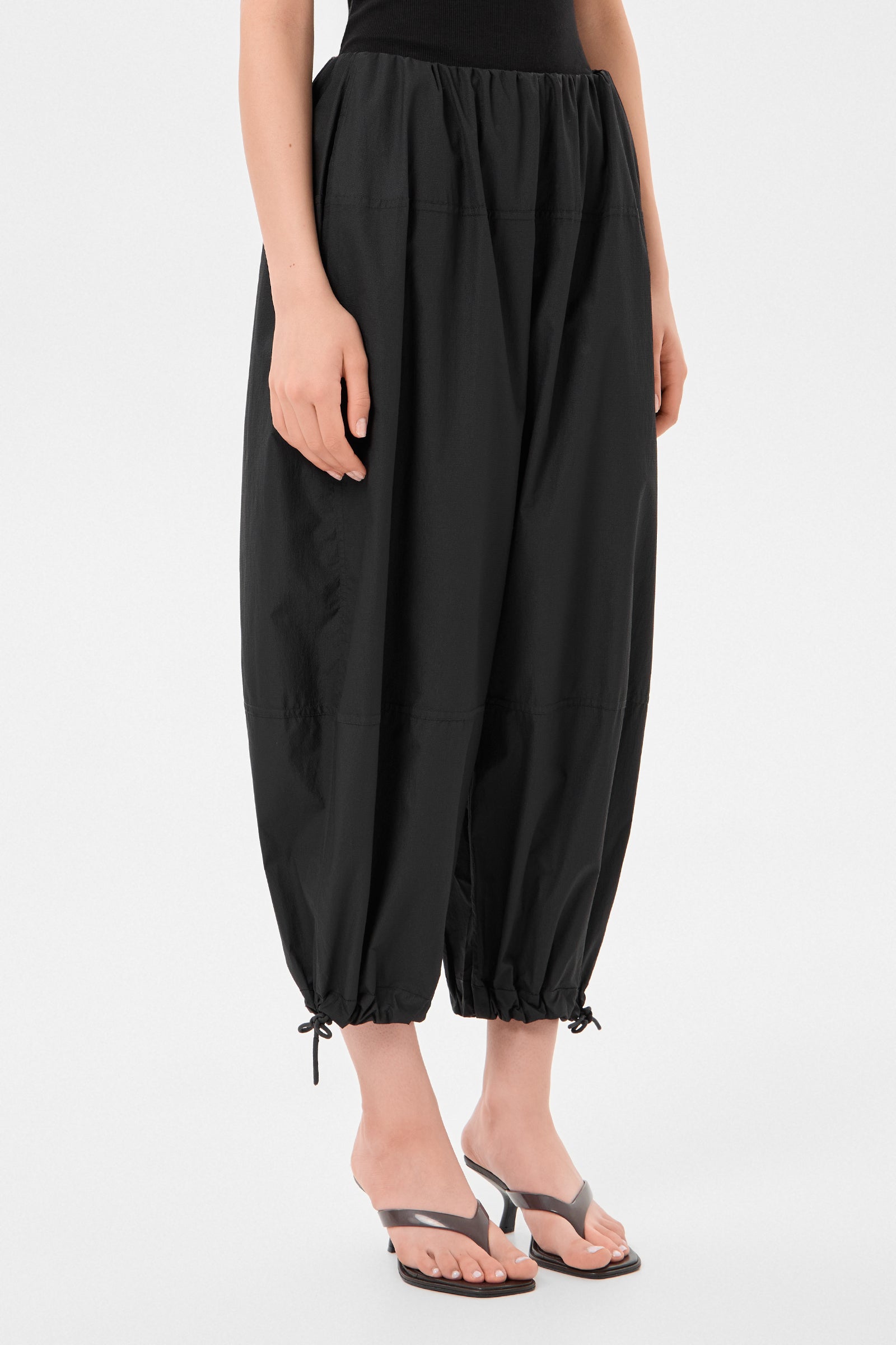 Light Balloon Pants Ketchup Black