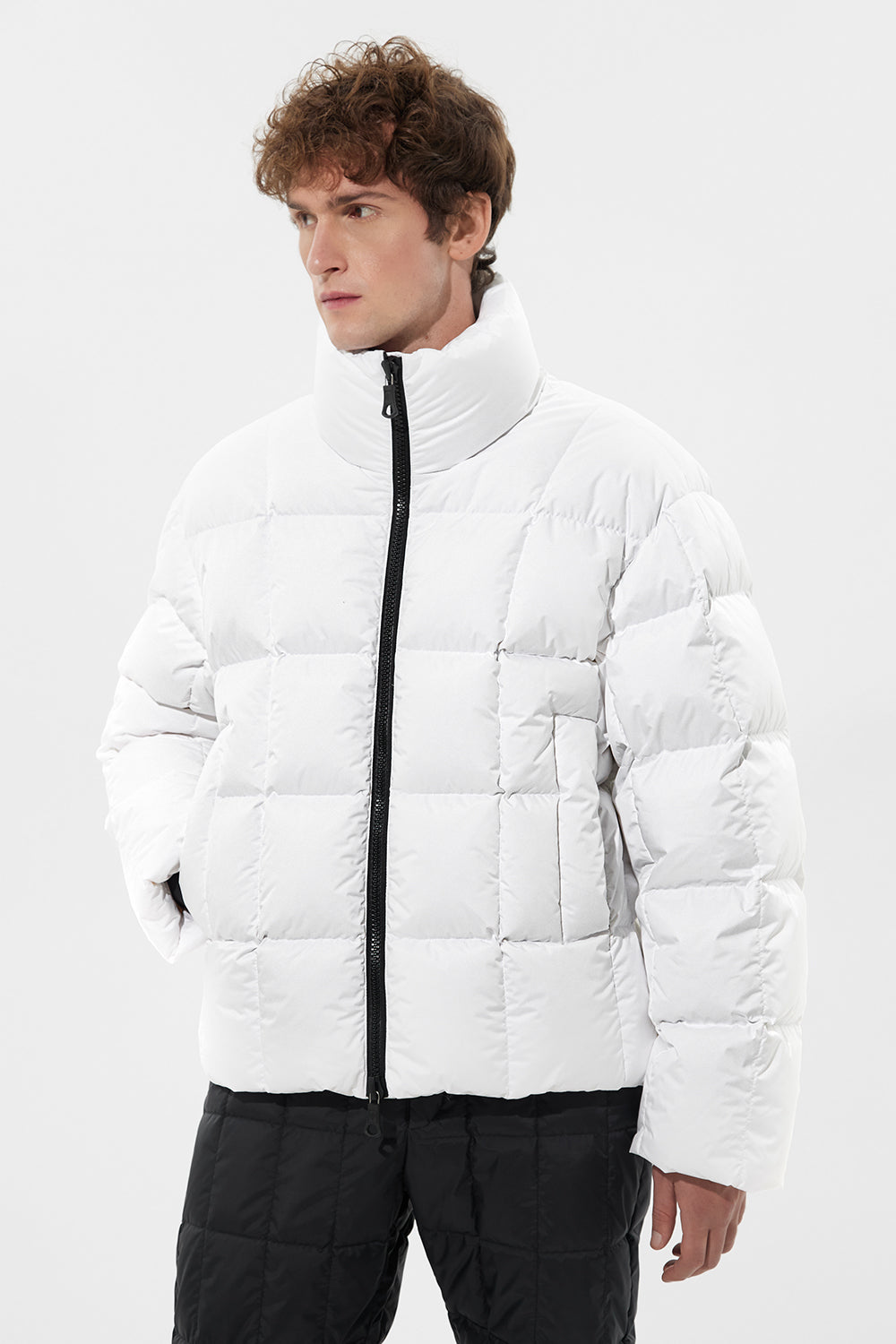Apres Ski Short Jacket Man Tec White