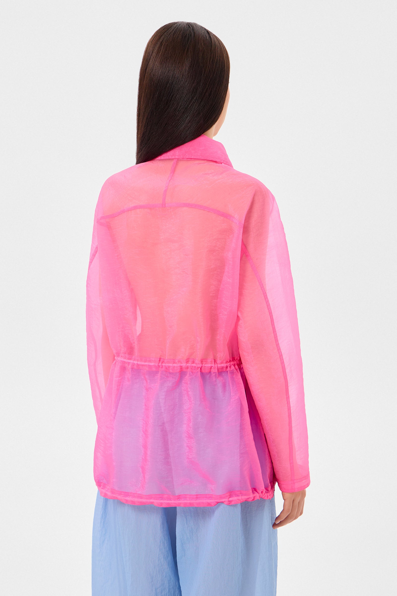 Cap Jacket Neon Pink