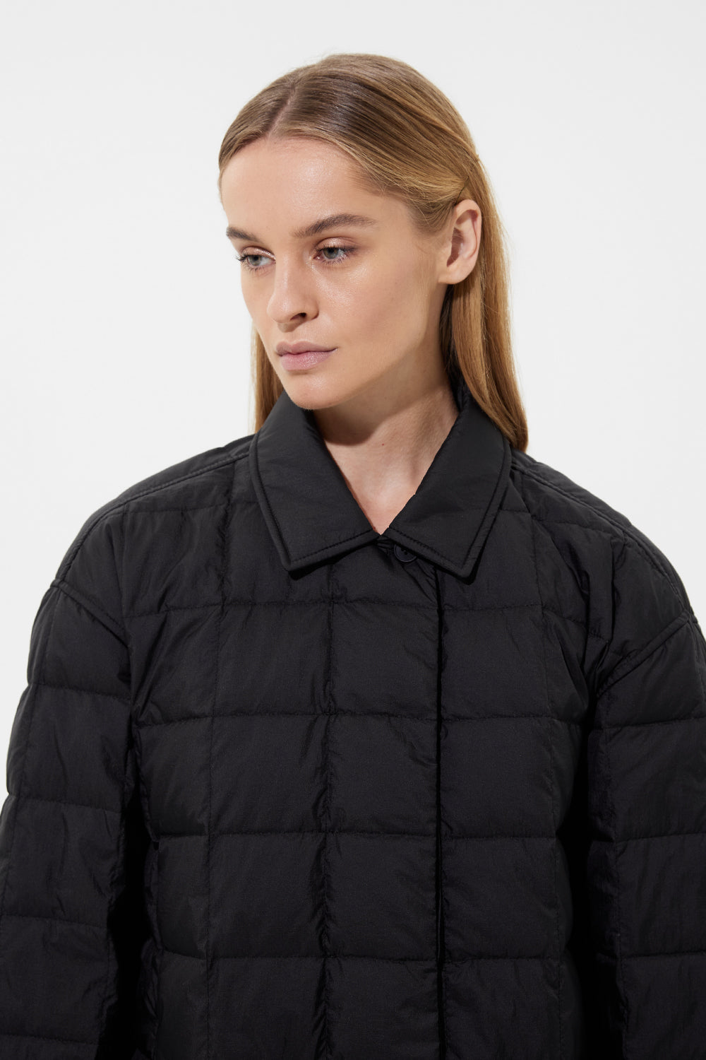 Kalik Down Shirt Micro Black