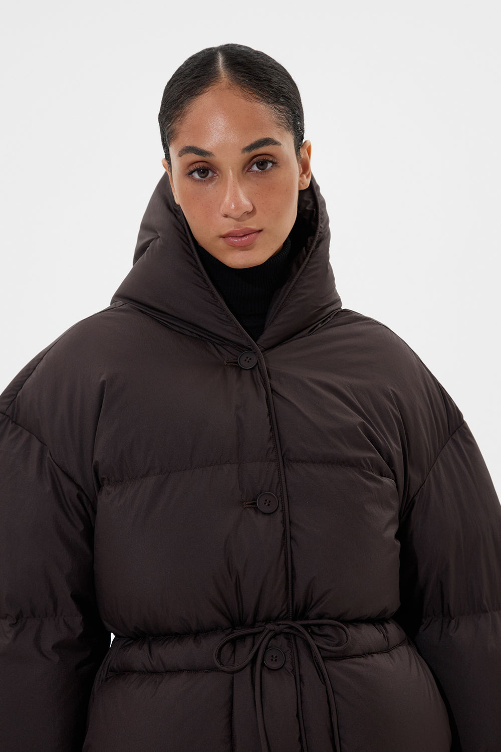 Cozy Michlin Jacket Micro Brown
