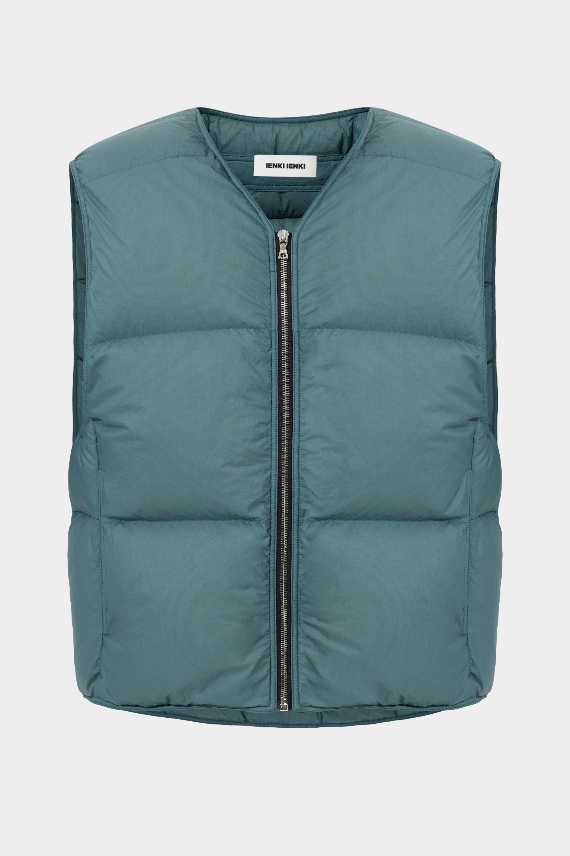 Zip Vest Man Micro Dark Blue