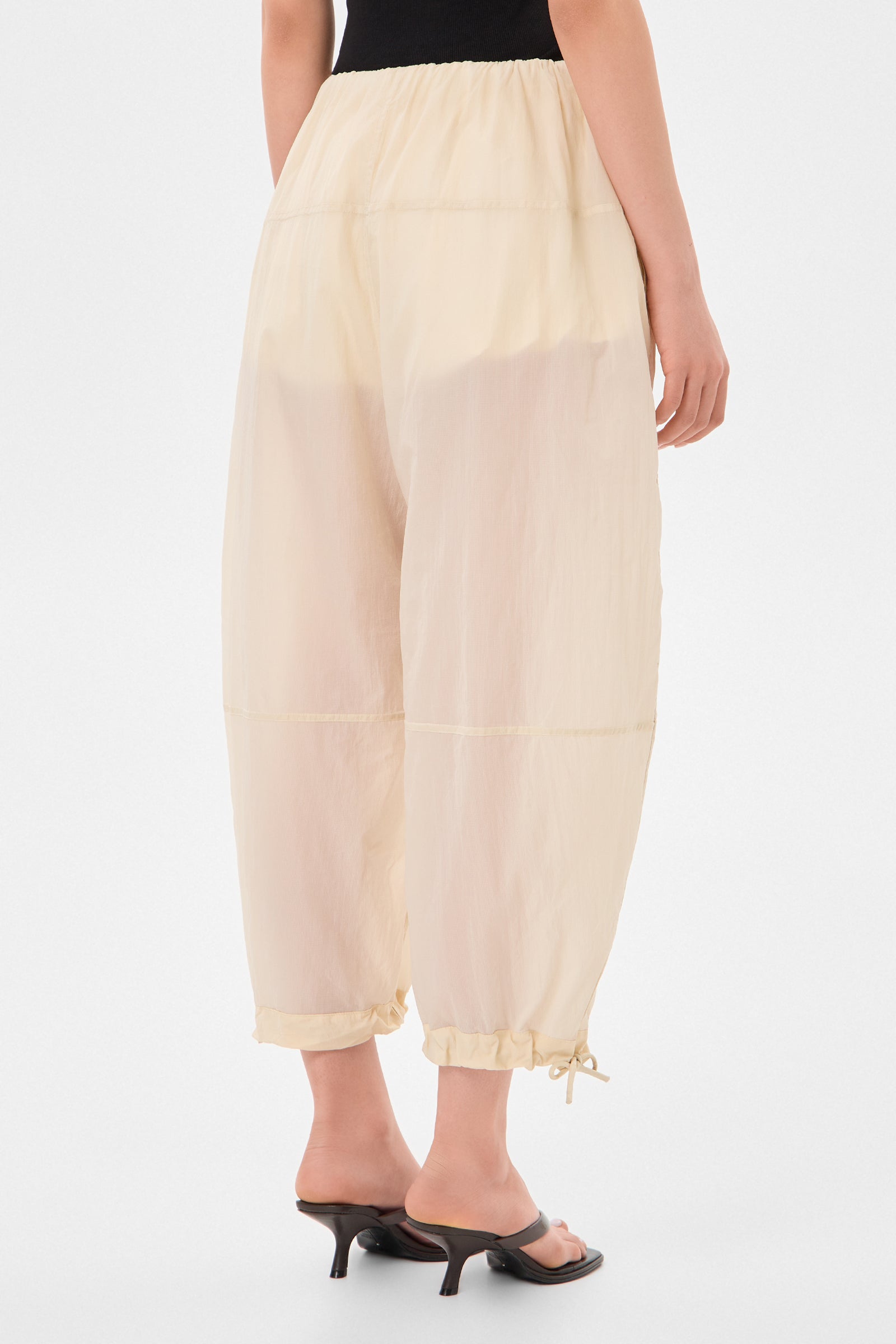 Light Balloon Pants Ketchup Beige