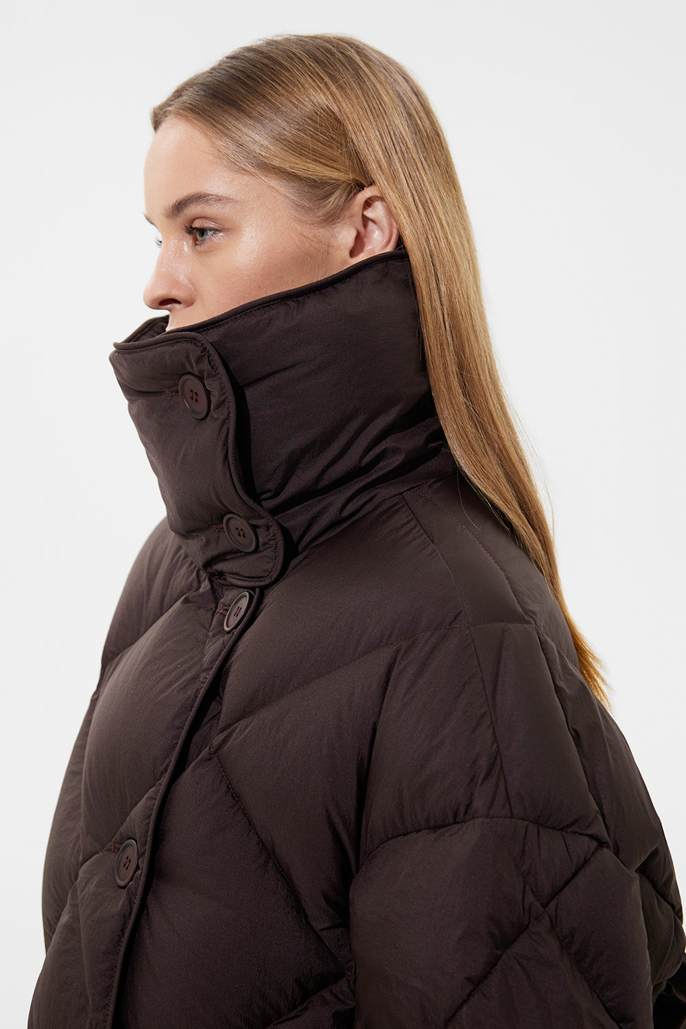 Cozy Queen Jacket Micro Brown